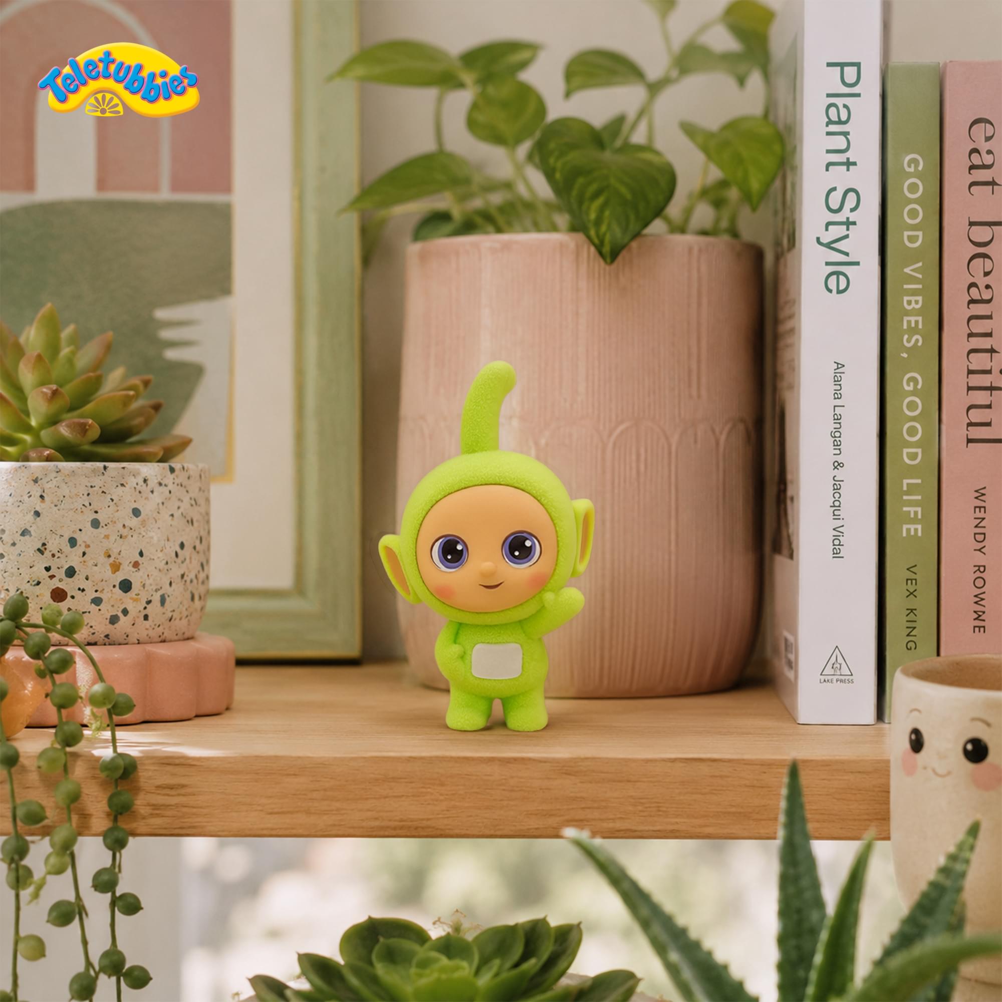 Teletubbies 2.5-Inch Flocked Figure | Dipsy (GOTD Chase)