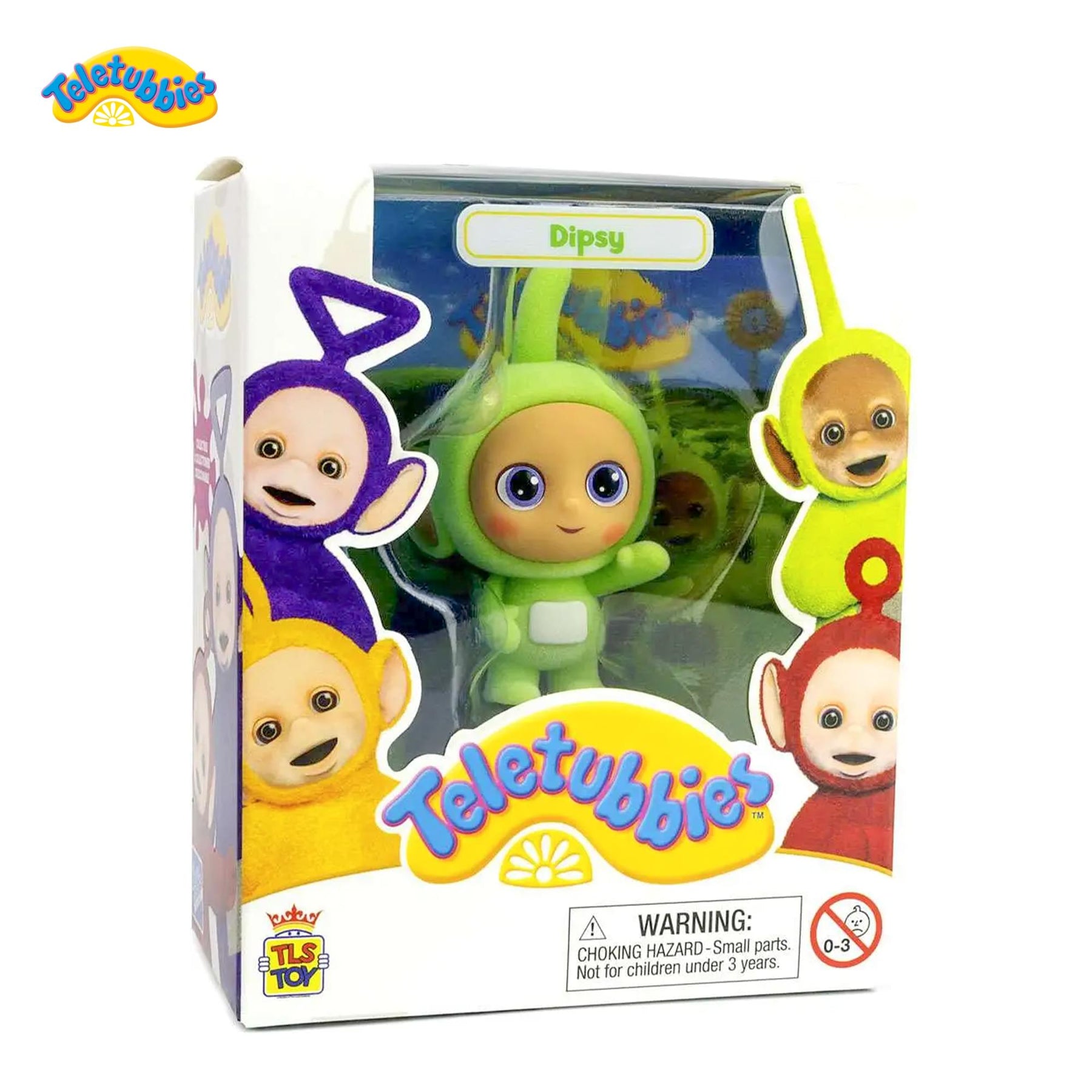 Teletubbies 2.5-Inch Flocked Figure | Dipsy (GOTD Chase)