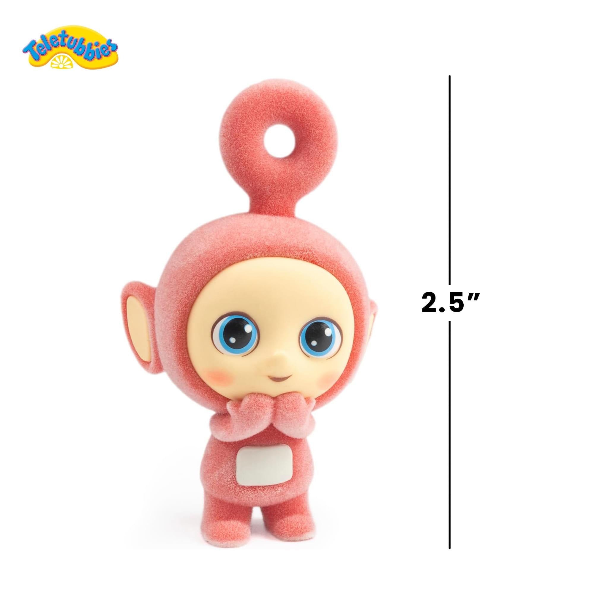 Teletubbies 2.5-Inch Flocked Figure | Po (GOTD Chase)
