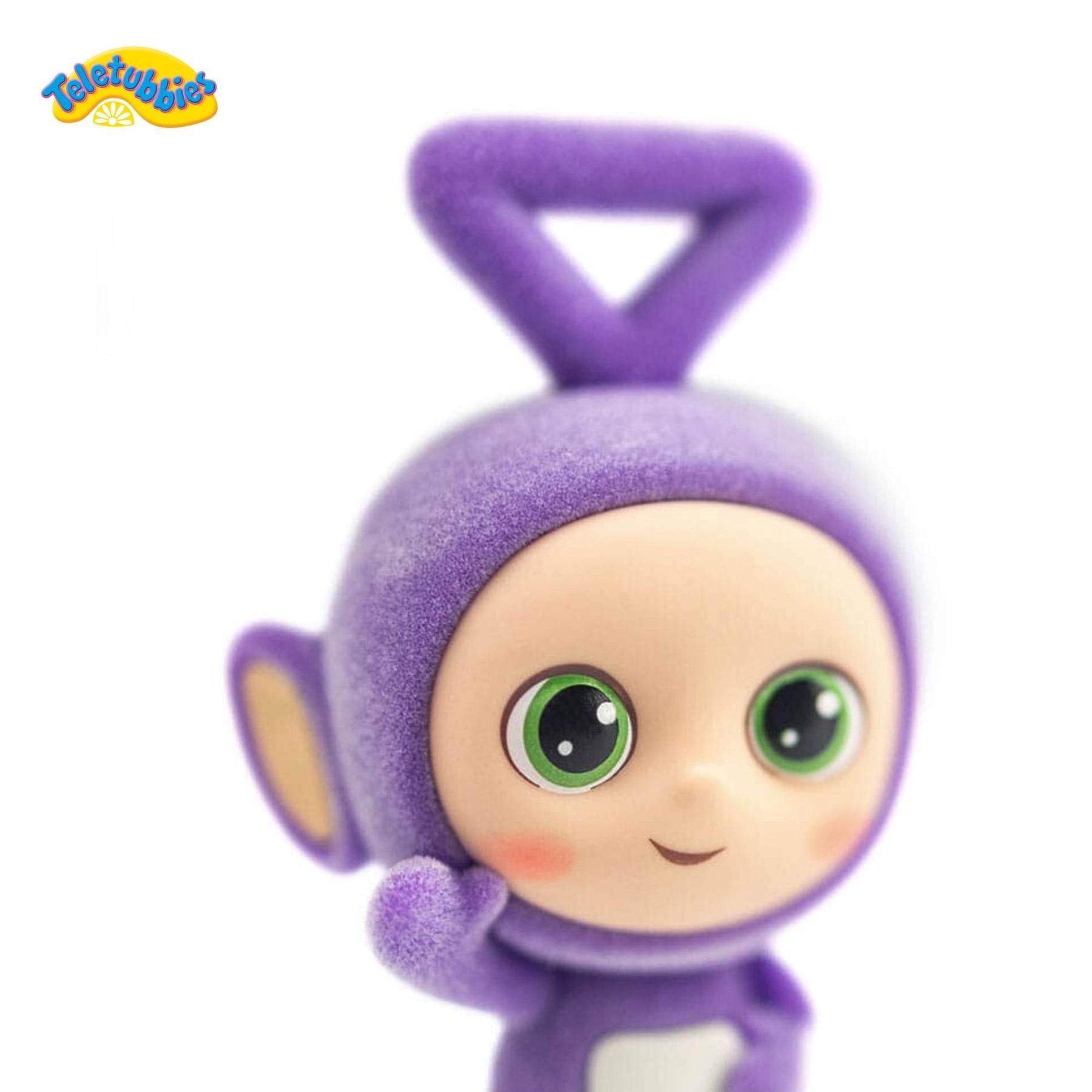 Teletubbies 2.5-Inch Flocked Figure | Tinky Winky {GOTD Chase)