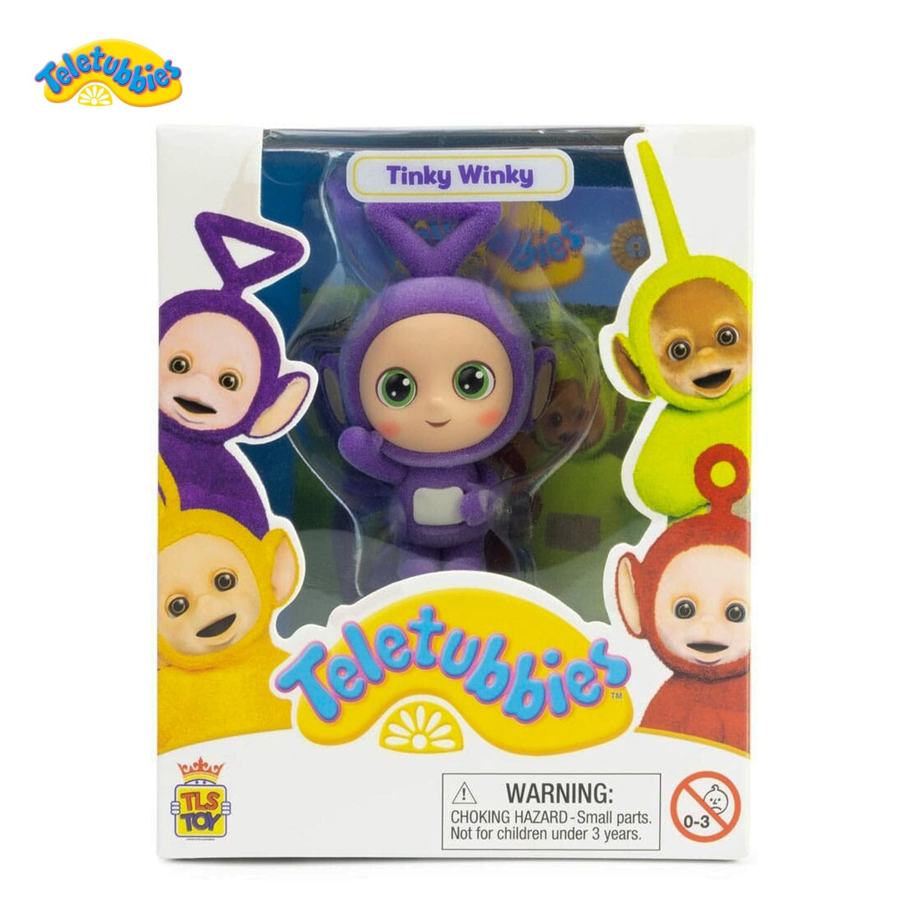 Teletubbies 2.5-Inch Flocked Figure | Tinky Winky {GOTD Chase)