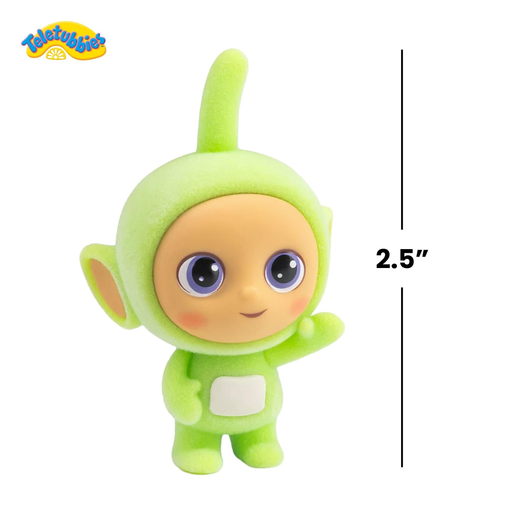 Teletubbies 2.5-Inch Flocked Collectible Figure | Dipsy