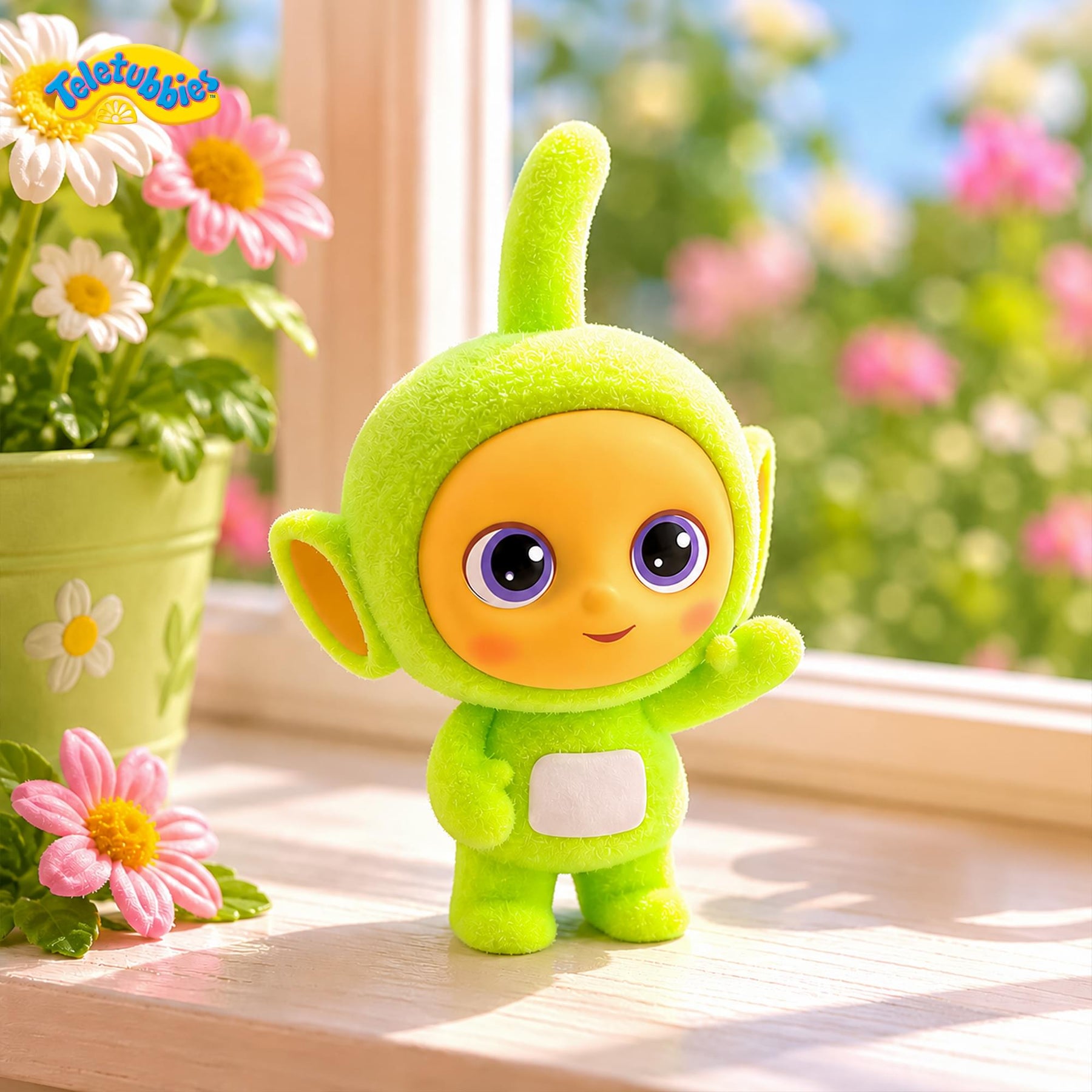 Teletubbies 2.5-Inch Flocked Collectible Figure | Dipsy