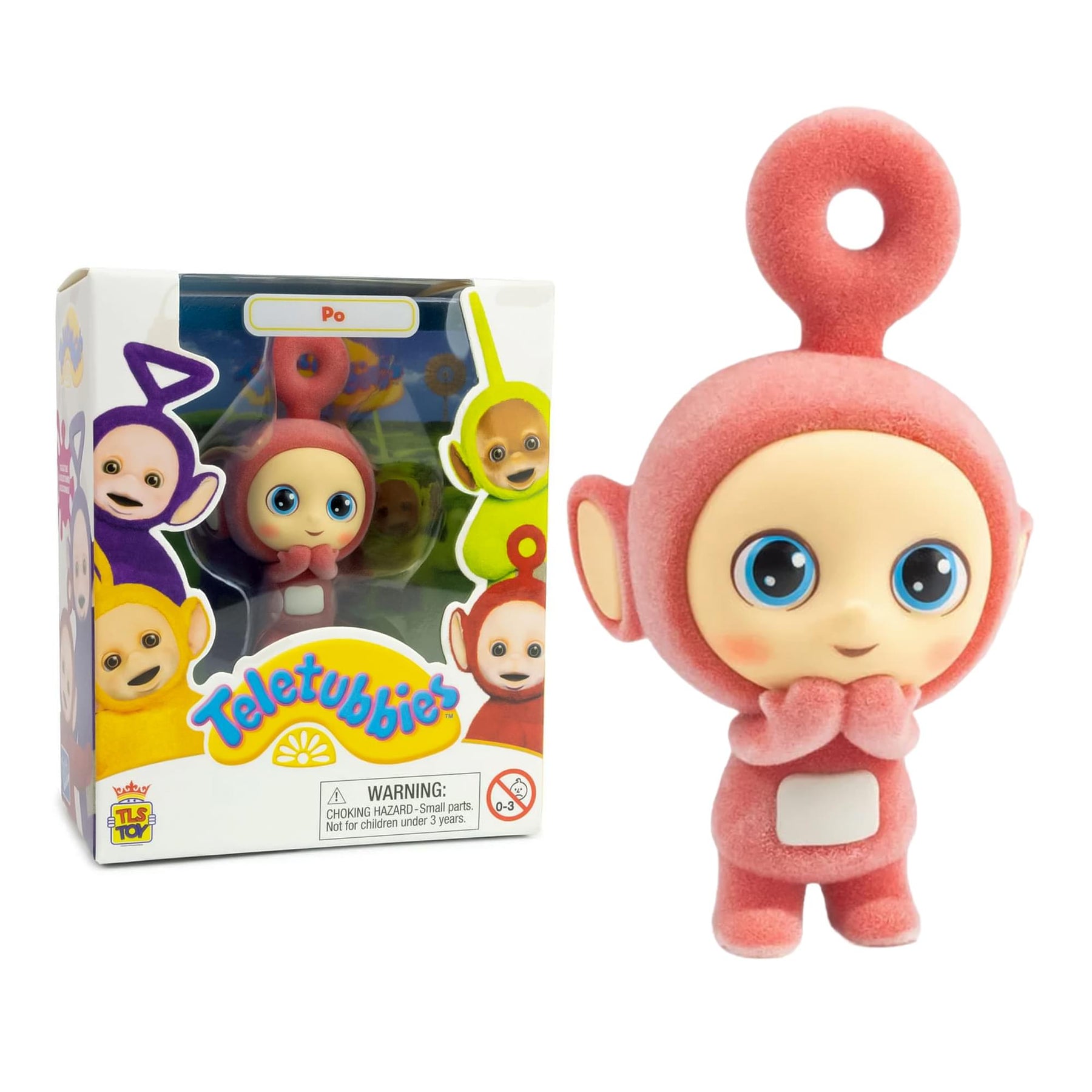 Teletubbies 2.5-Inch Flocked Collectible Figure | Po