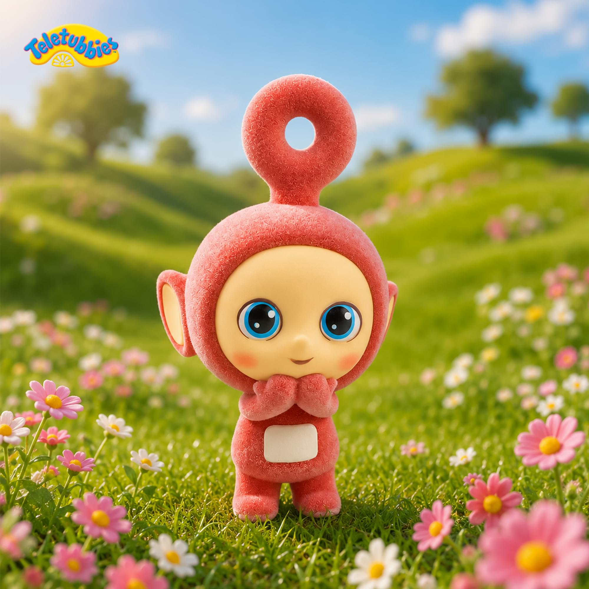 Teletubbies 2.5-Inch Flocked Collectible Figure | Po