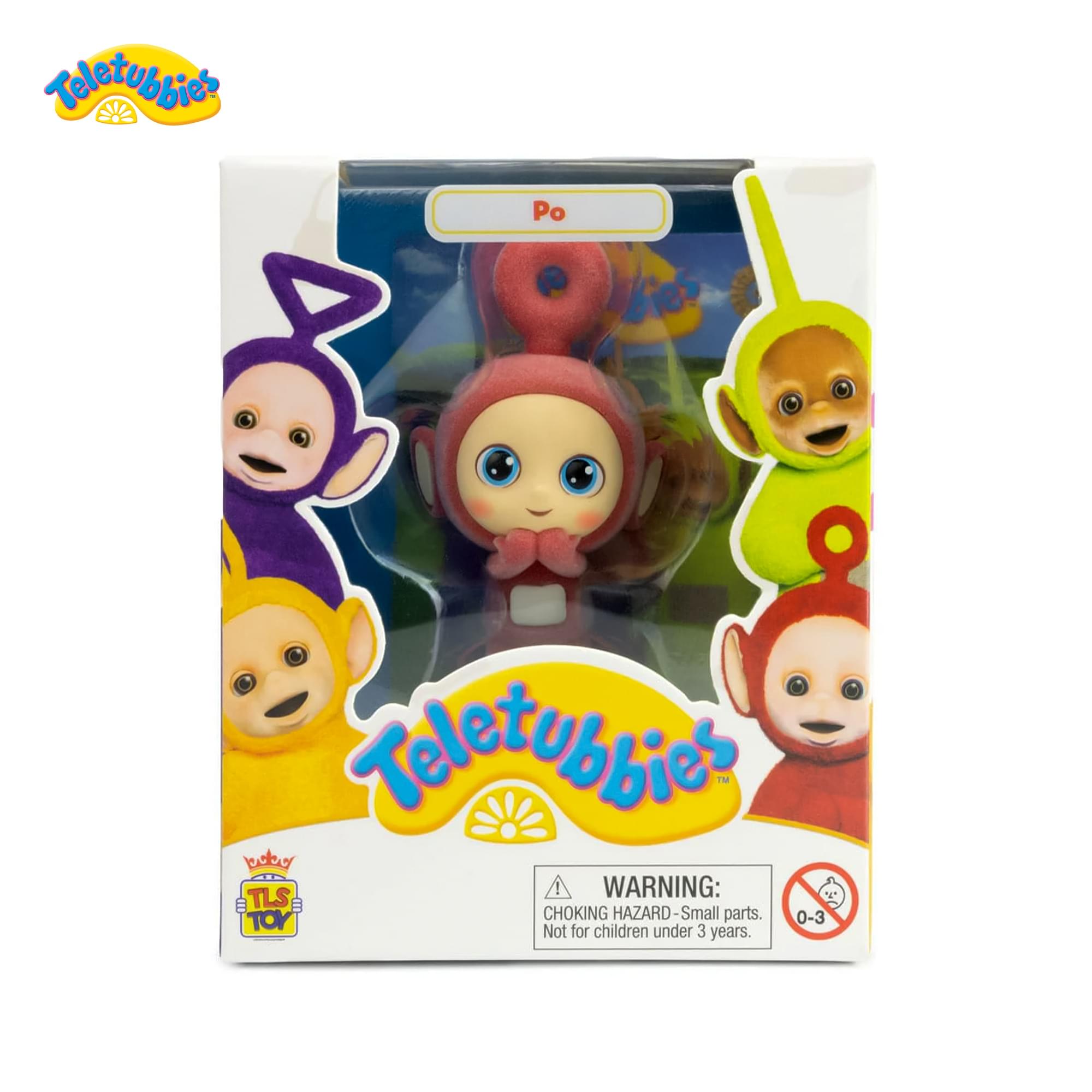 Teletubbies 2.5-Inch Flocked Collectible Figure | Po