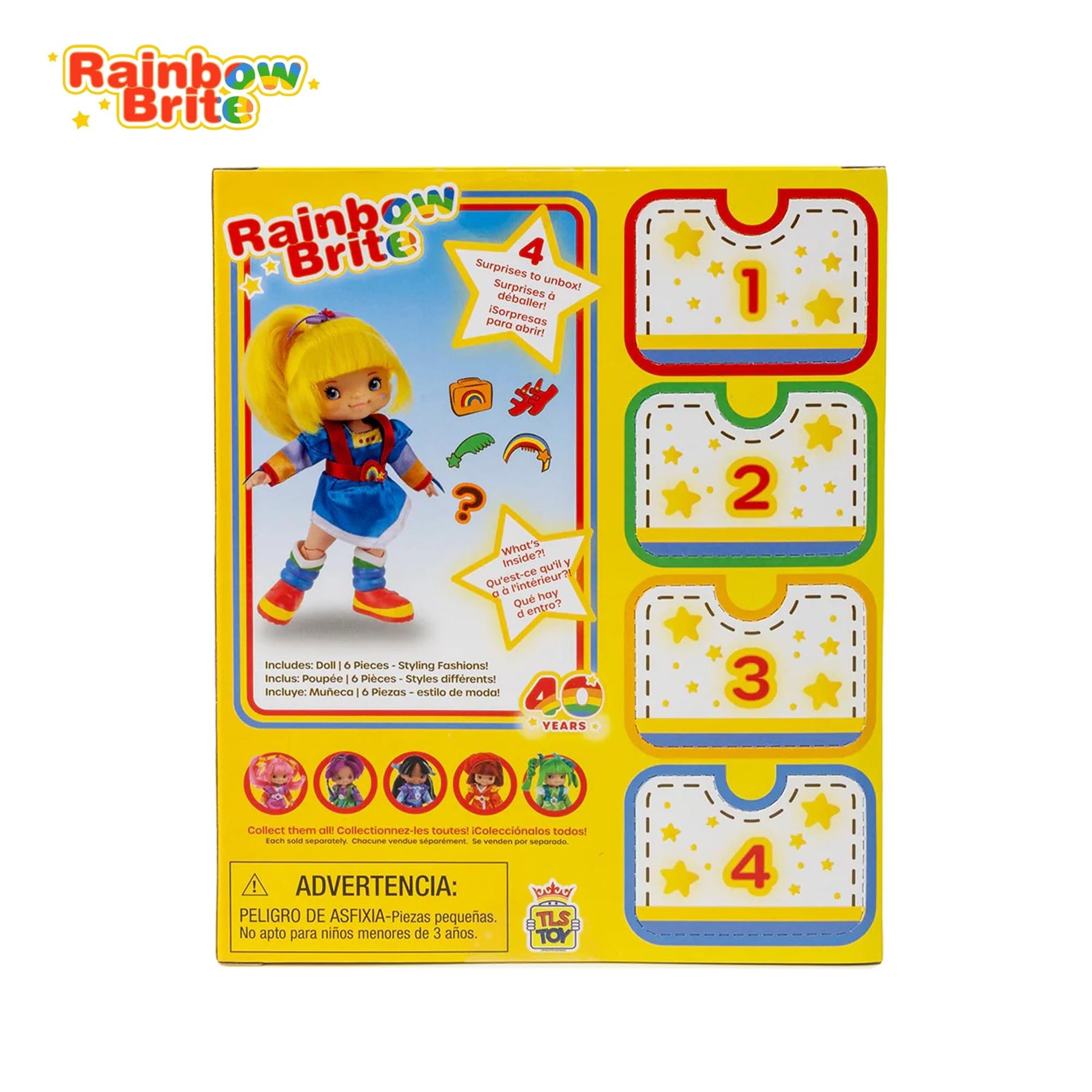Rainbow Brite 5.5-Inch Rainbow Brite Fashion Doll