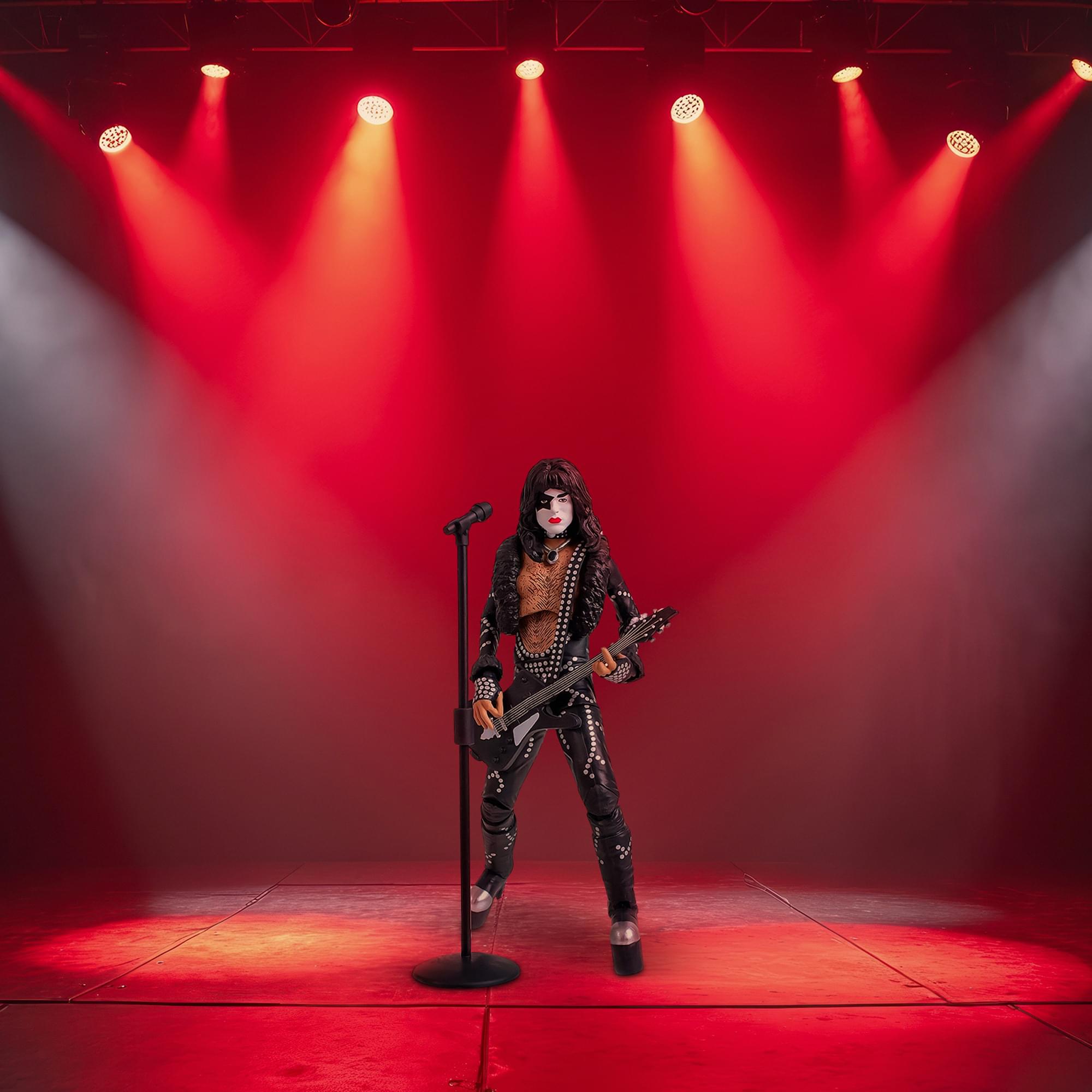 KISS BST AXN  5 Inch Action Figure | Starchild (Destroyer Tour)