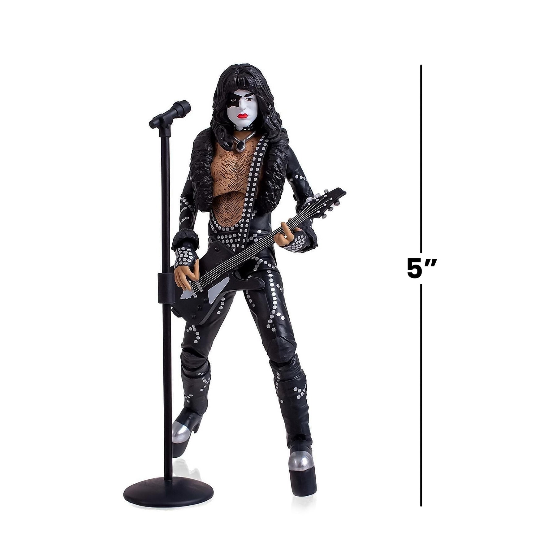 KISS BST AXN  5 Inch Action Figure | Starchild (Destroyer Tour)