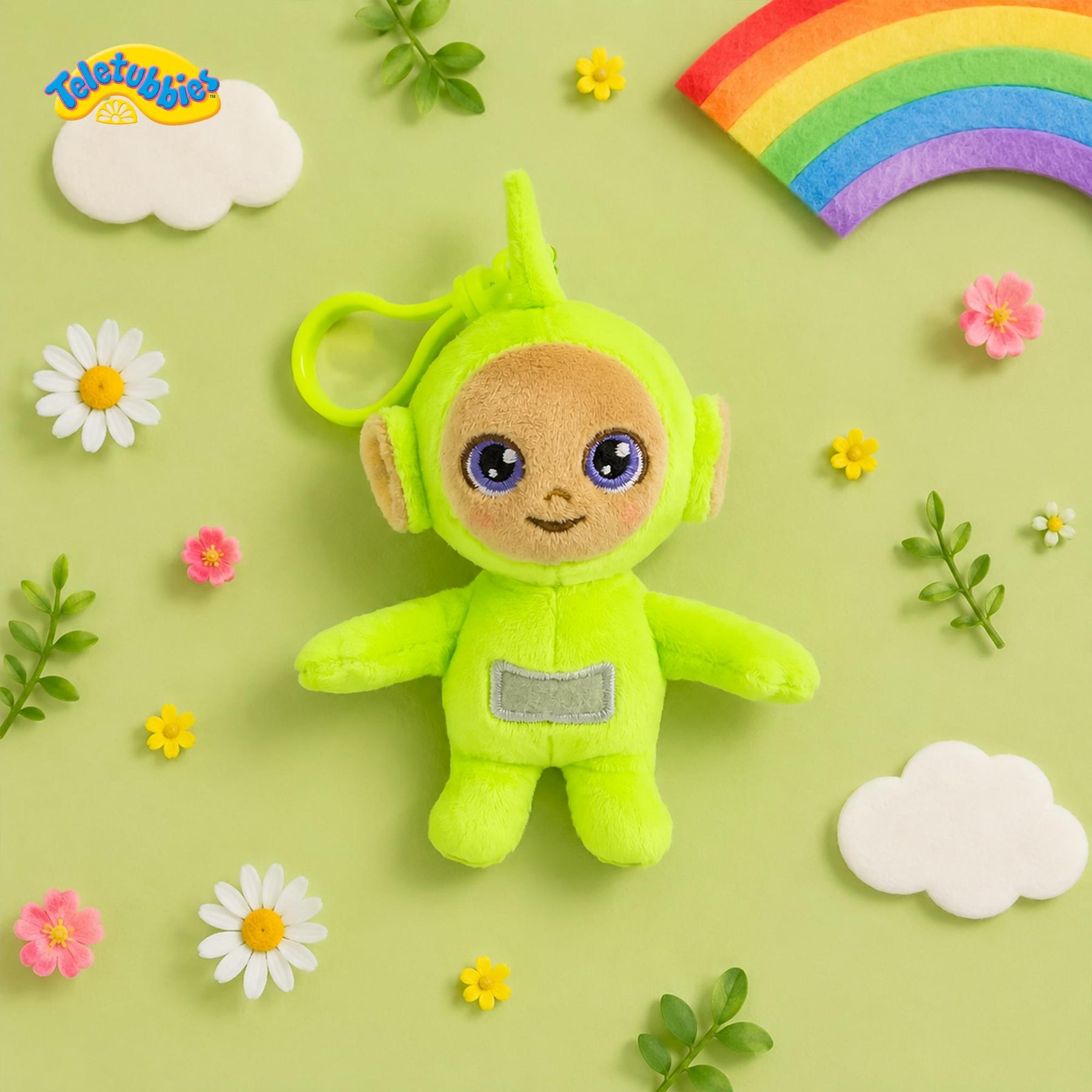 Teletubbies 4-Inch Plush Backpack Clip | Dipsy