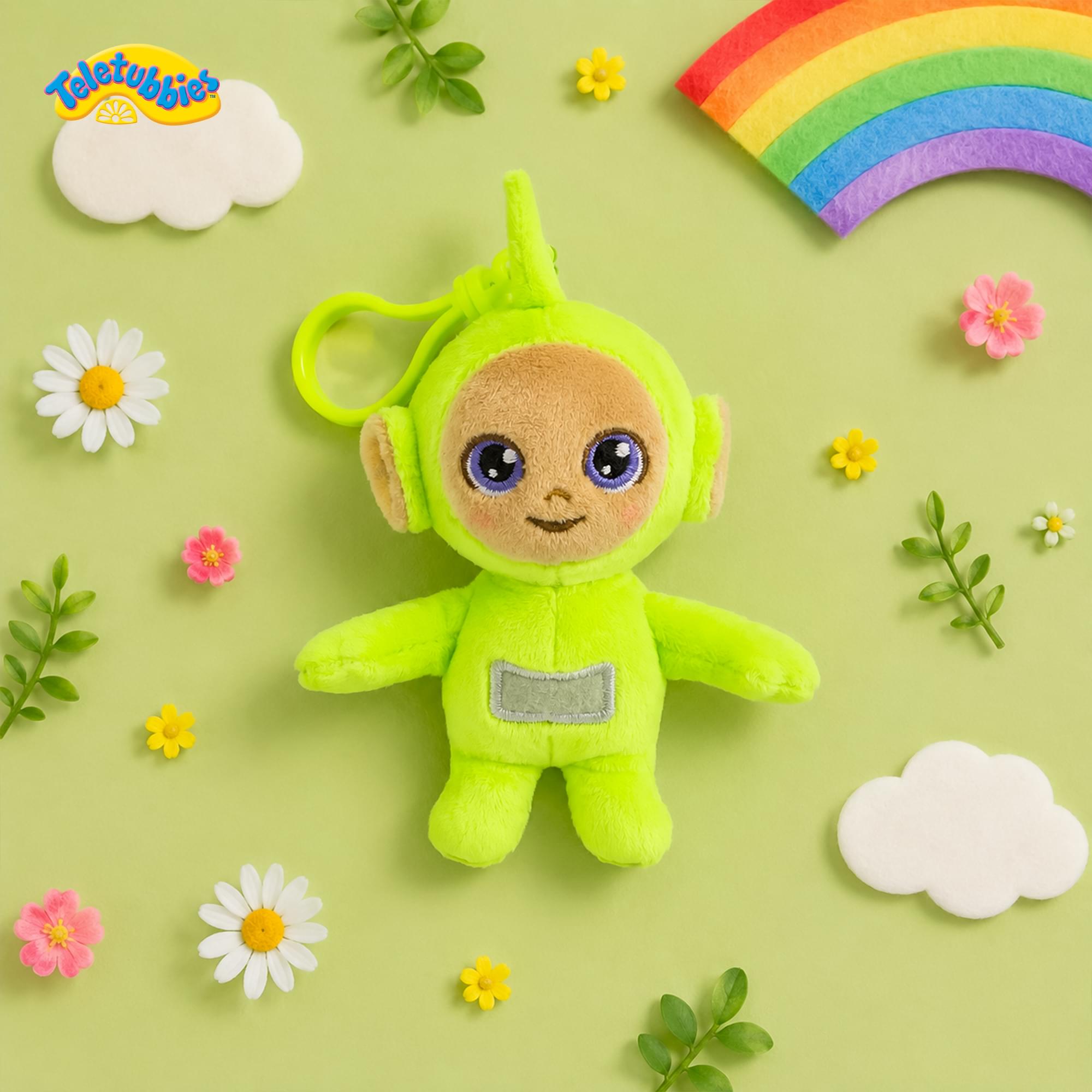 Teletubbies 4-Inch Plush Backpack Clip | Dipsy