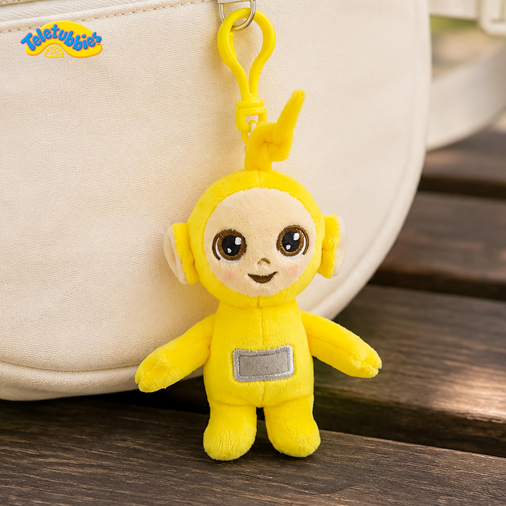 Teletubbies 4-Inch Plush Backpack Clip | Laa Laa
