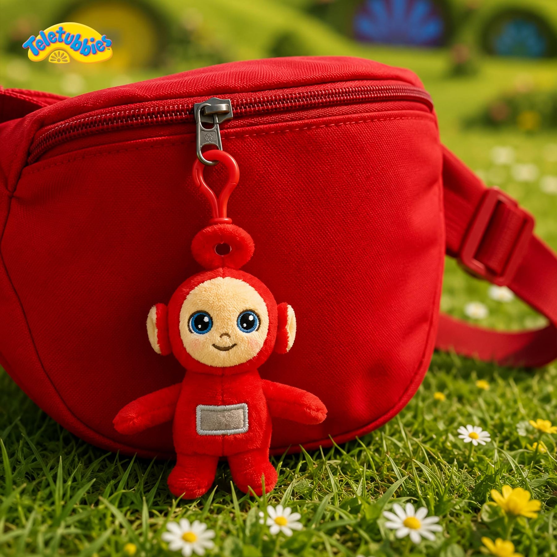 Teletubbies 4-Inch Plush Backpack Clip | Po