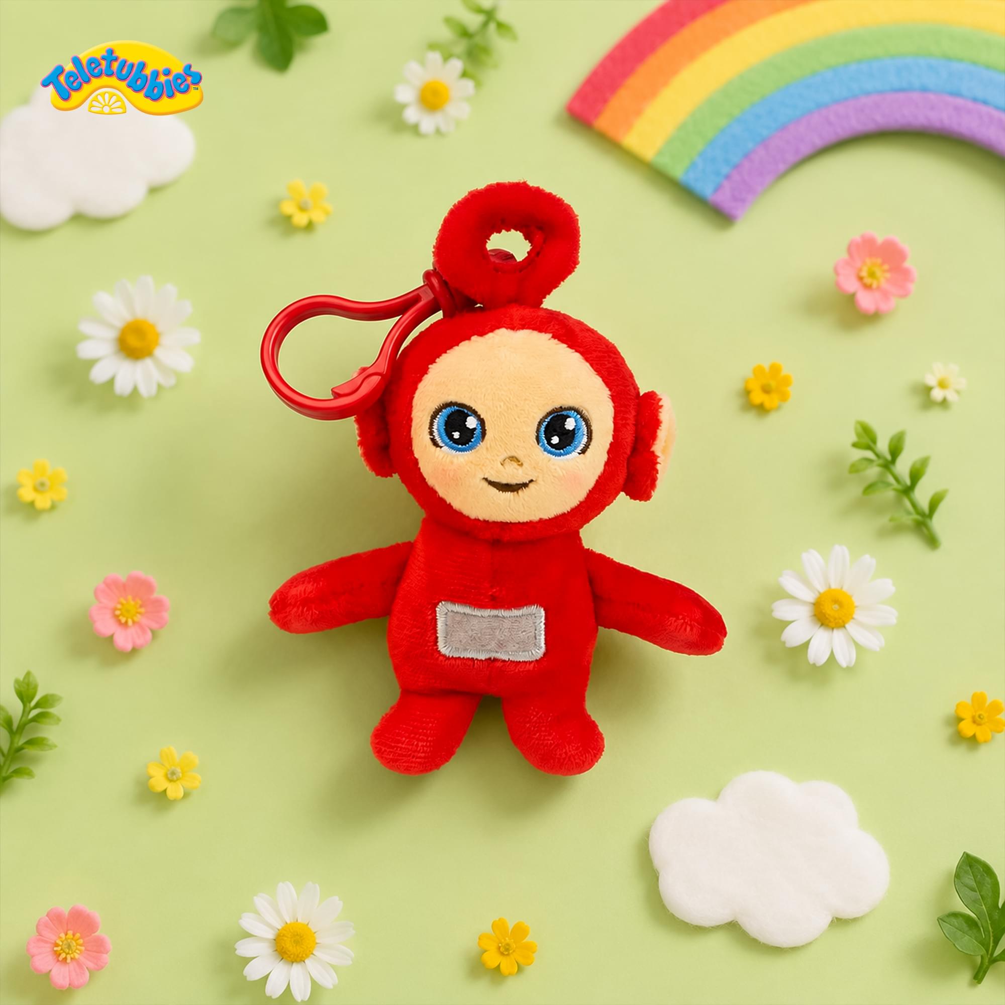 Teletubbies 4-Inch Plush Backpack Clip | Po