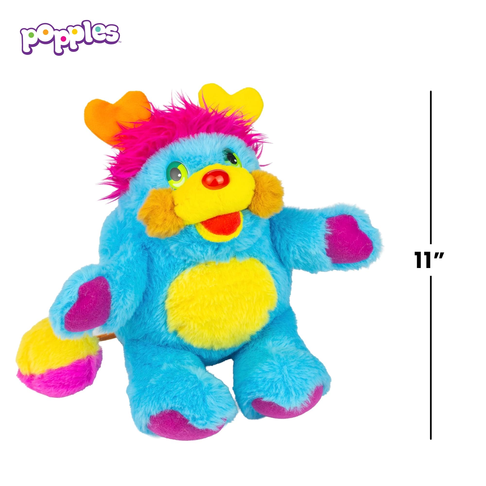 Popples Deluxe 11-Inch Reversible Collector Plush | P.C.