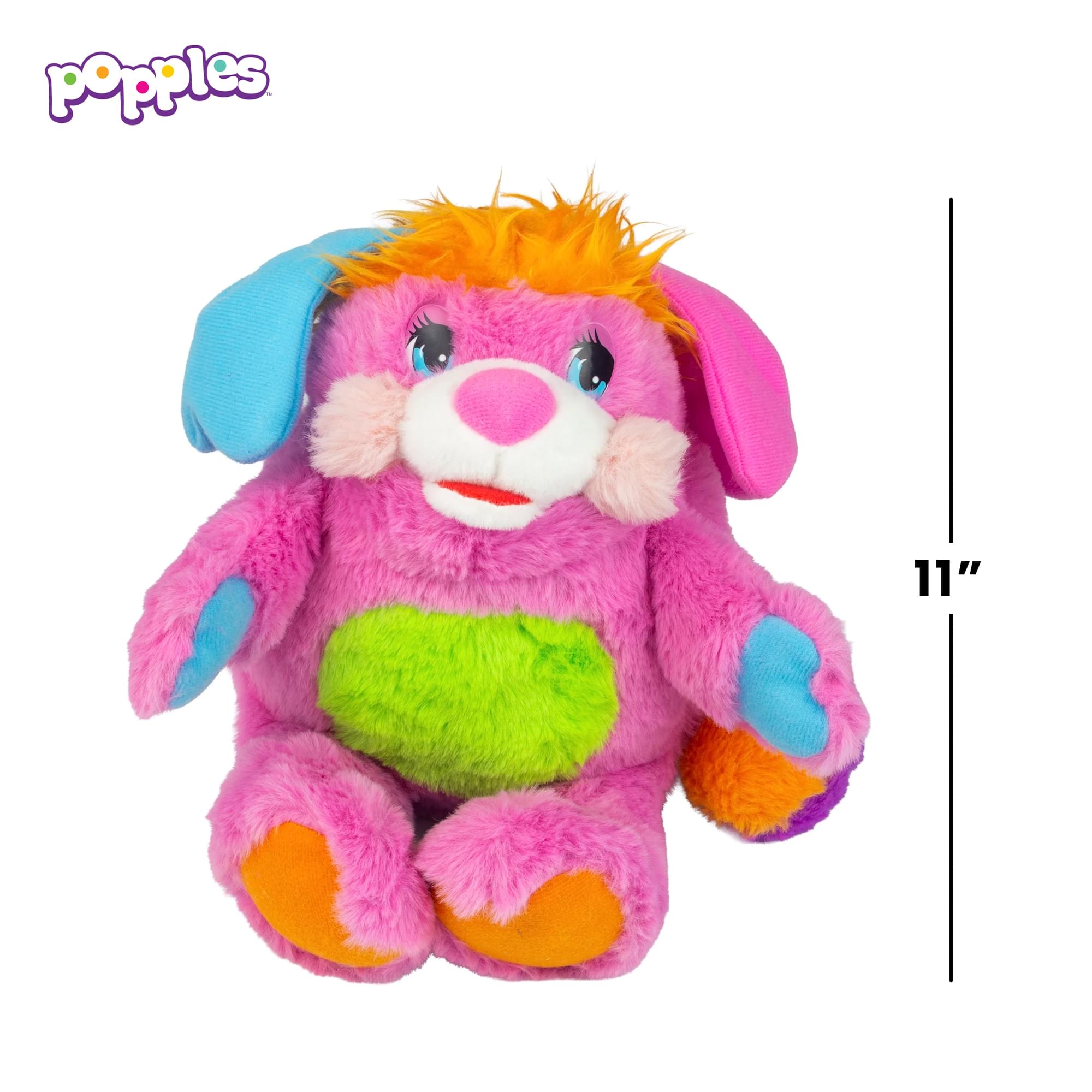 Popples Deluxe 11-Inch Reversible Collector Plush | Pancake
