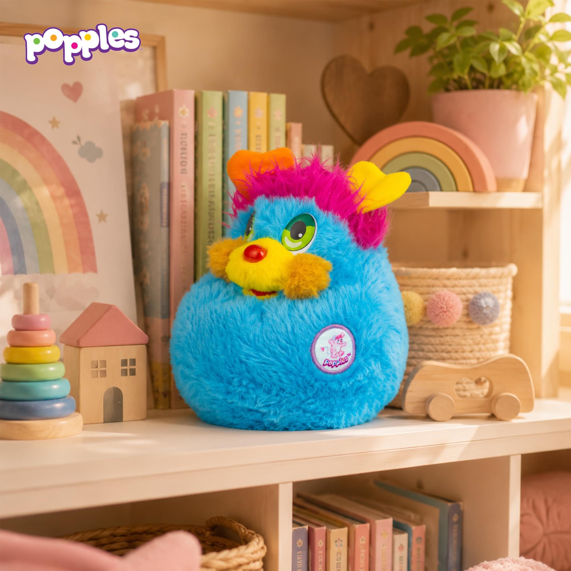 Popples 8-Inch Reversible Collector Plush | P.C.