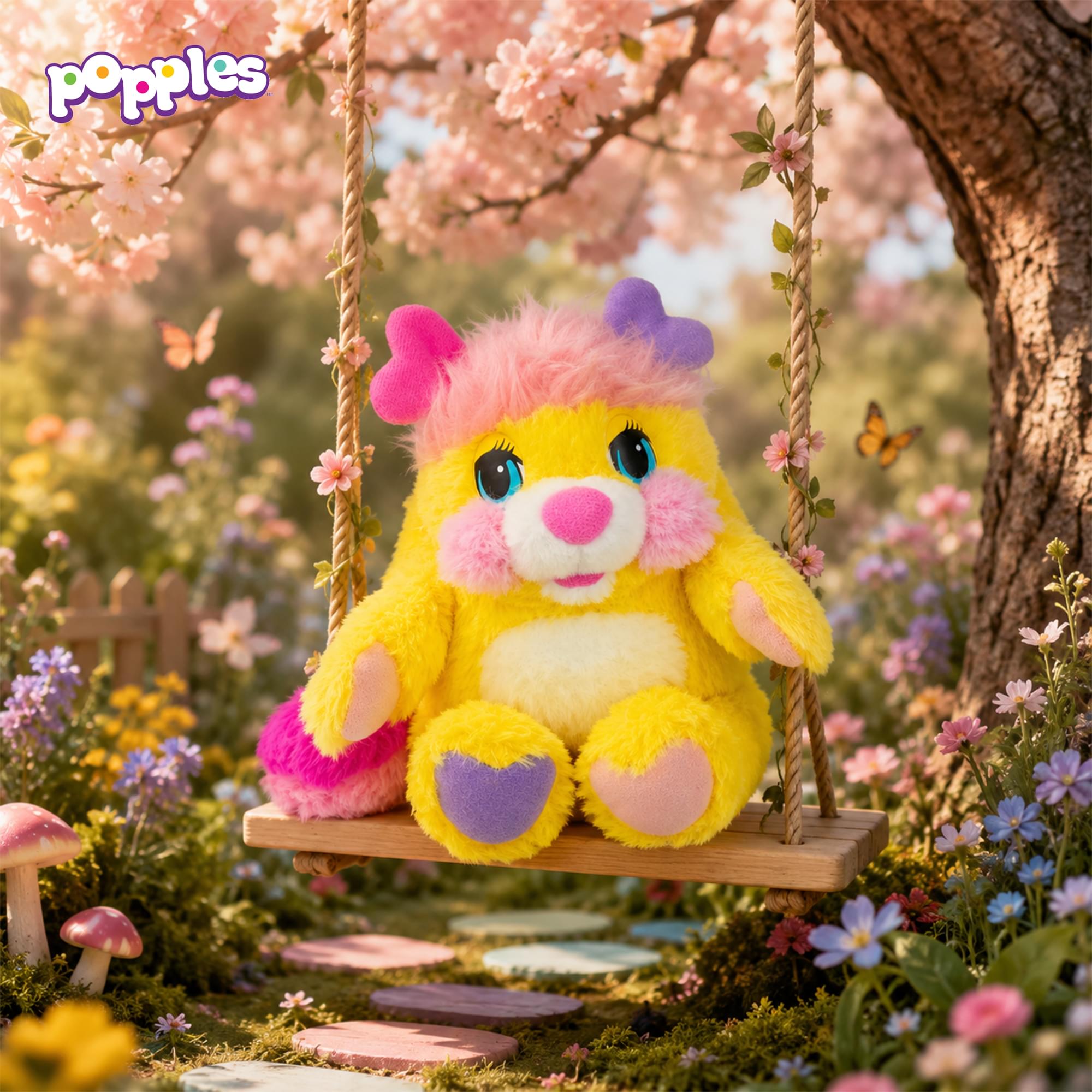 Popples 8-Inch Reversible Collector Plush | Potato Chip