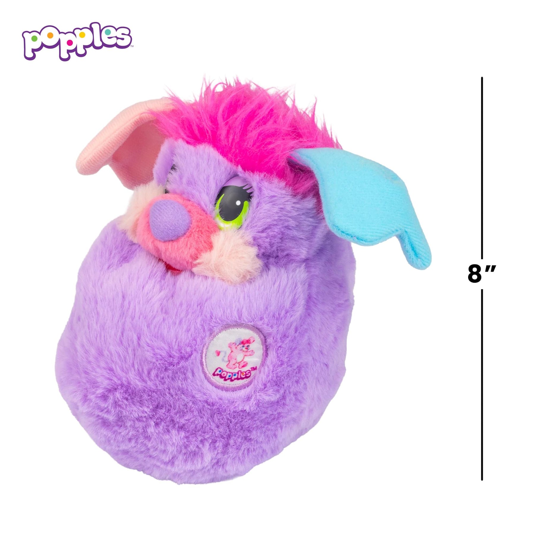 Popples 8-Inch Reversible Collector Plush | Pretty Bit