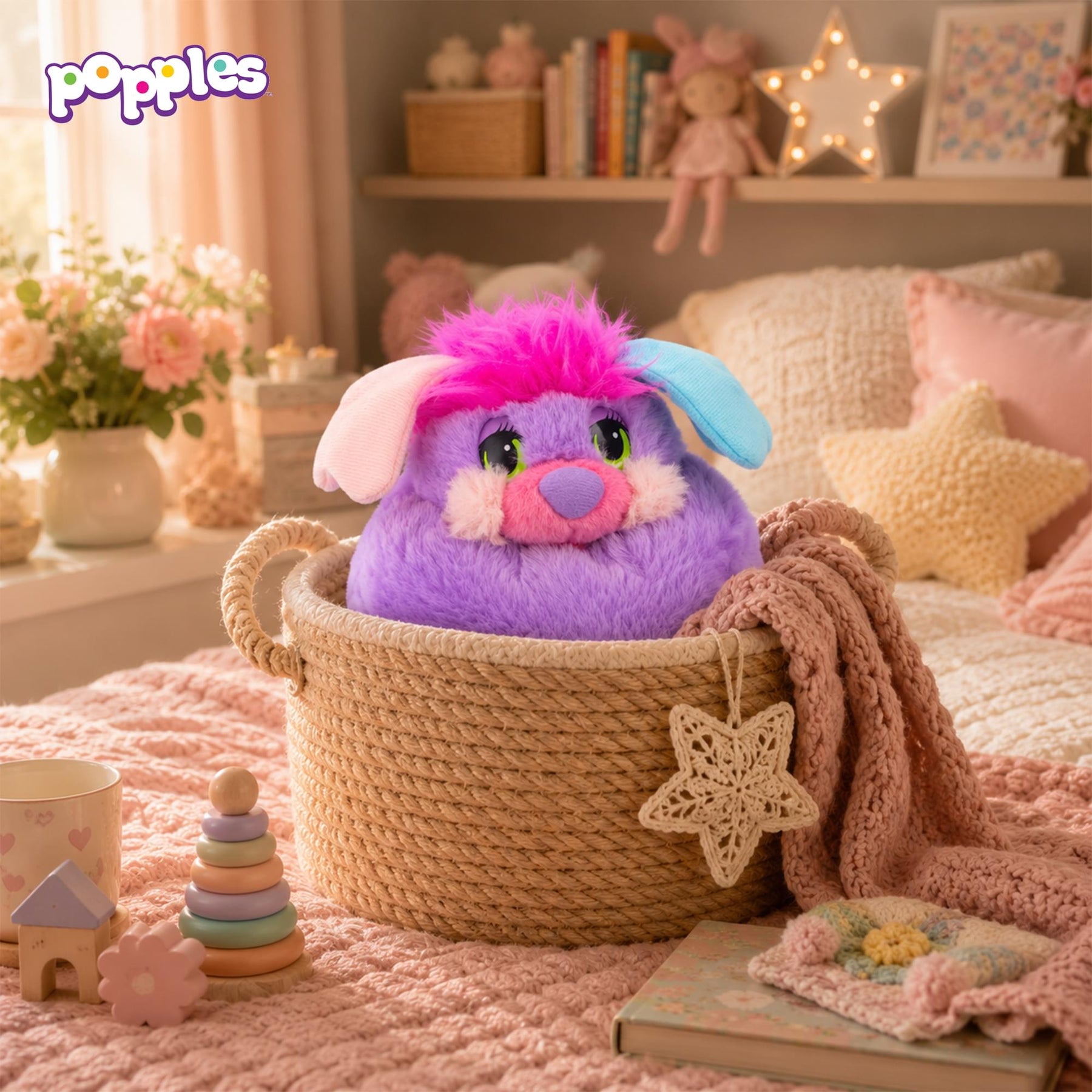 Popples 8-Inch Reversible Collector Plush | Pretty Bit
