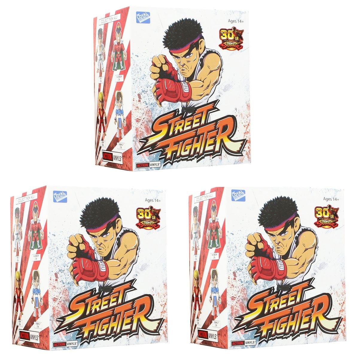Street Fighter Blind Box 3" Action Vinyls Series 1, Case of 16