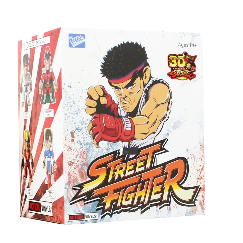 Street Fighter Series 1 Blind Box 3" Action Vinyl, One Random
