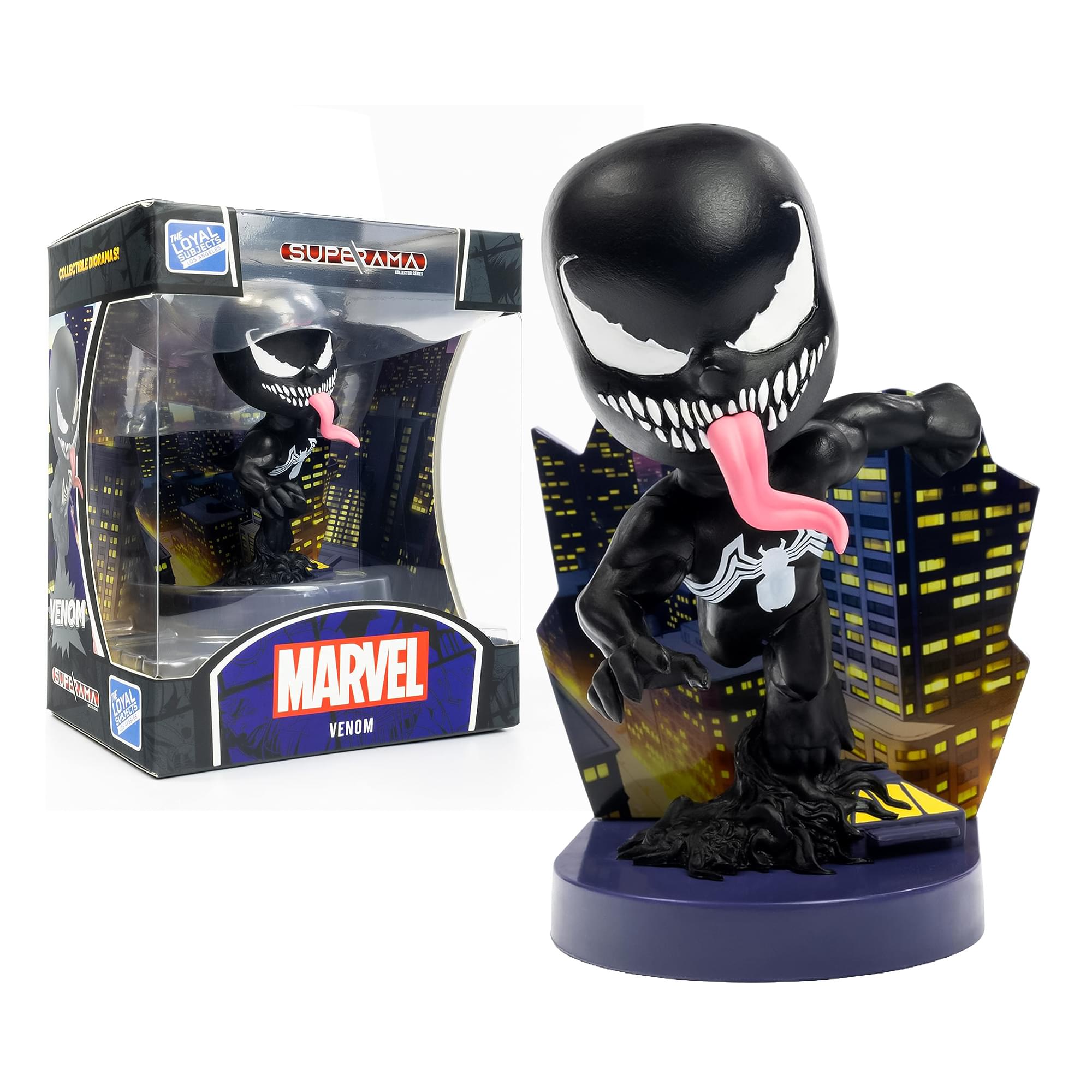Marvel Venom 4-Inch Superama Kinetic Energy Diorama