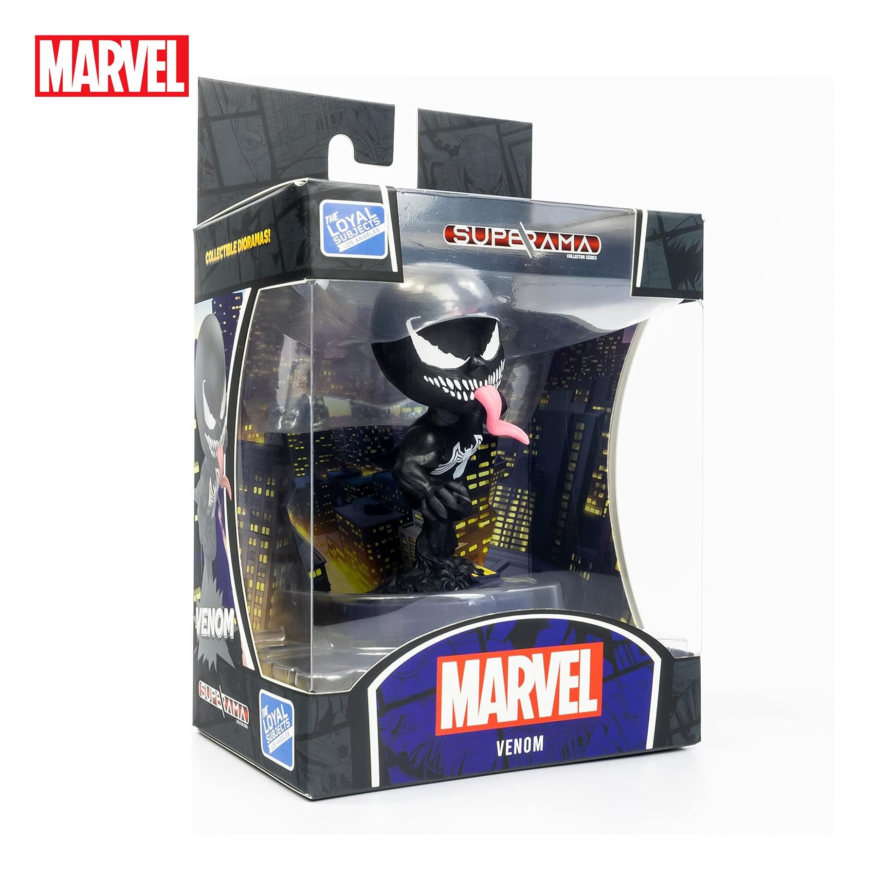 Marvel Venom 4-Inch Superama Kinetic Energy Diorama
