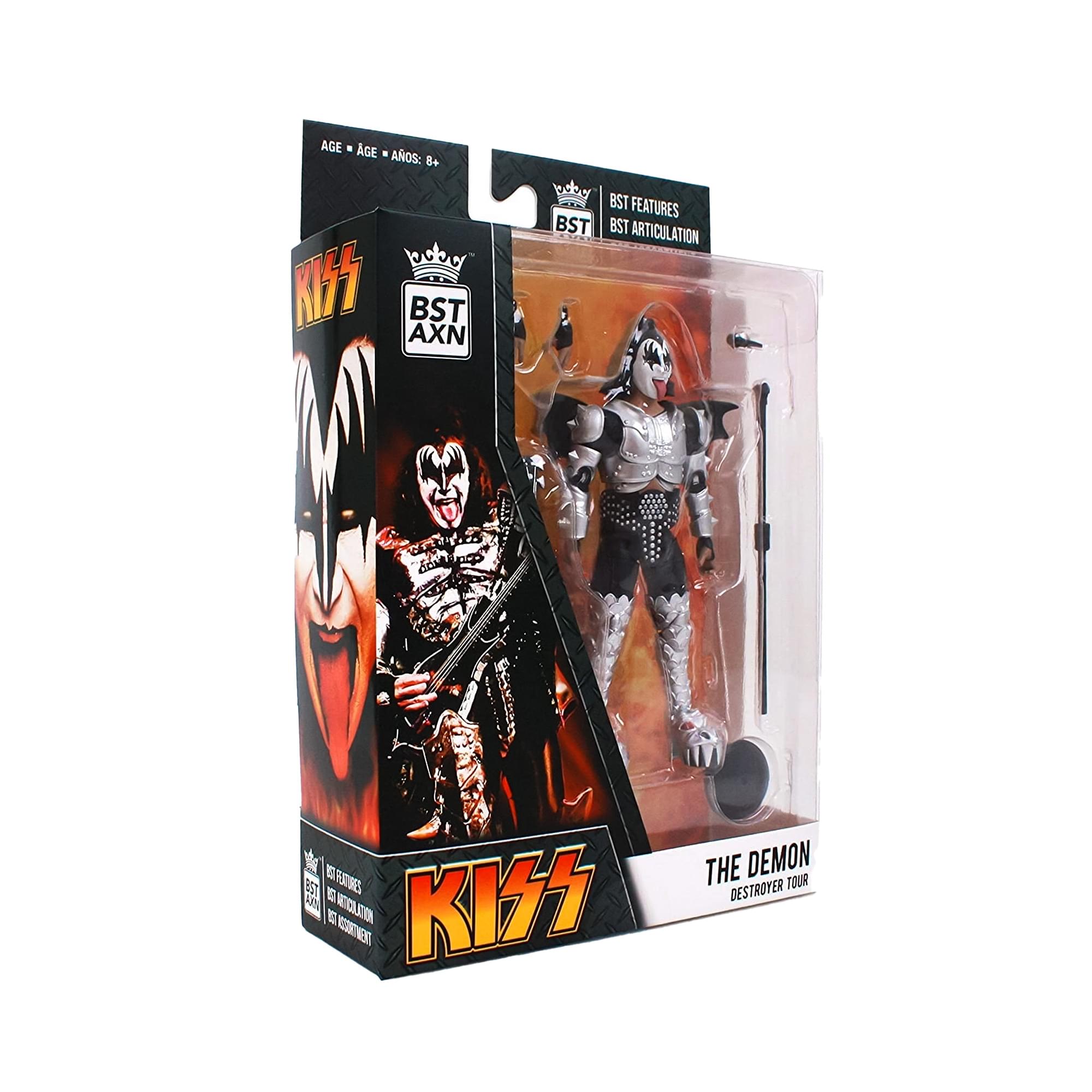 KISS BST AXN  5 Inch Action Figure | The Demon (Destroyer Tour)