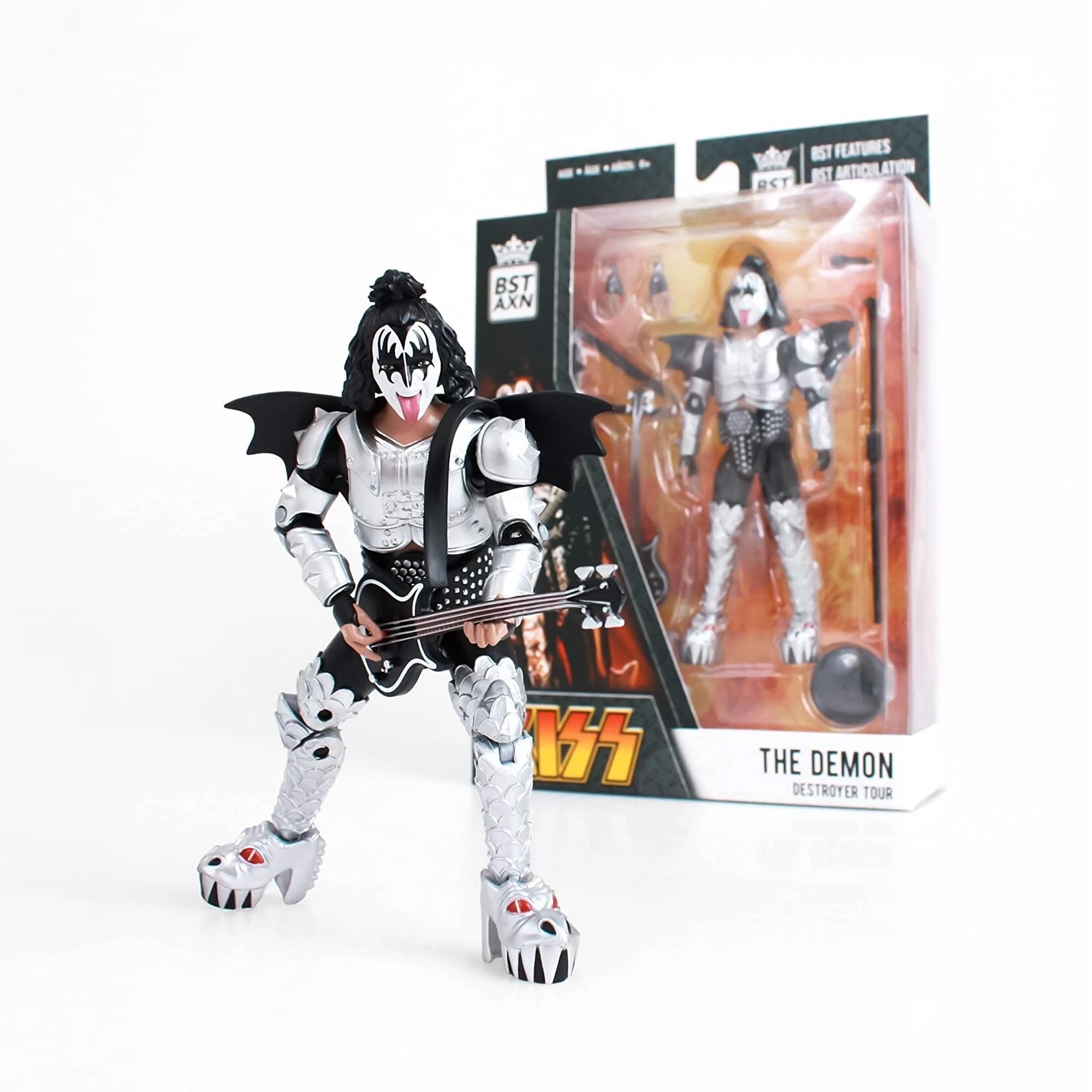 KISS BST AXN  5 Inch Action Figure | The Demon (Destroyer Tour)