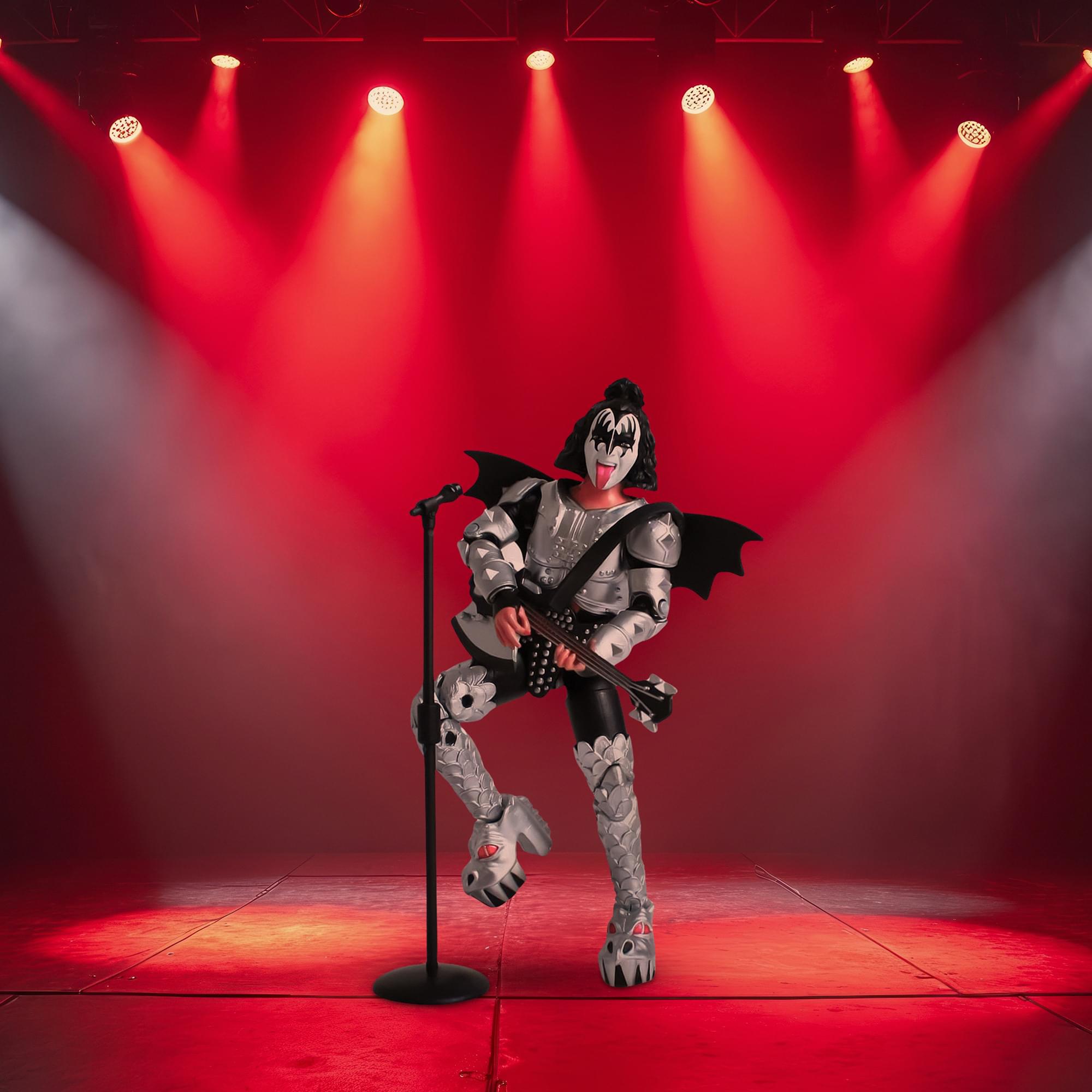 KISS BST AXN  5 Inch Action Figure | The Demon (Destroyer Tour)