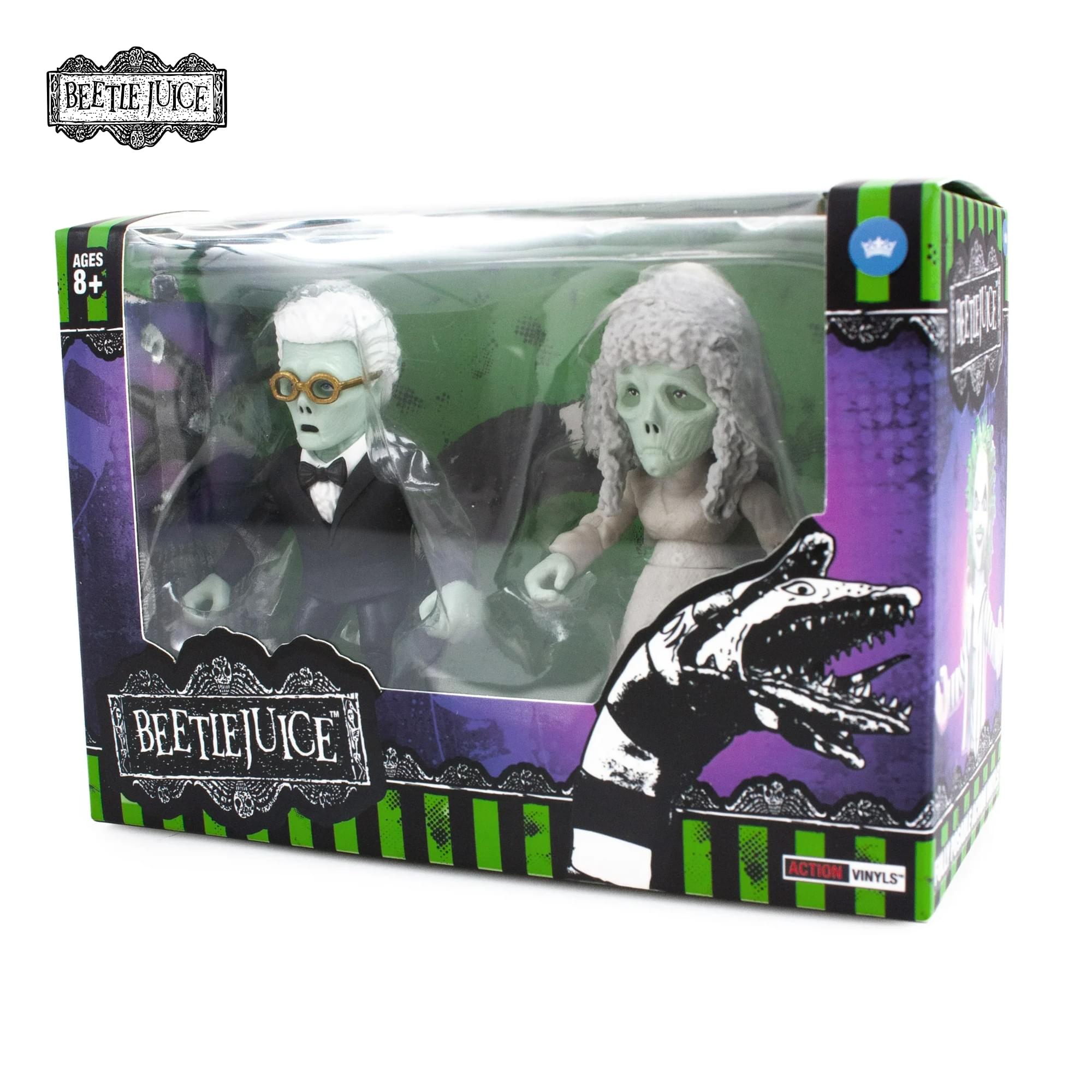 Beetlejuice Wedding Adam and Barbara 3-Inch Action Vinyl Set