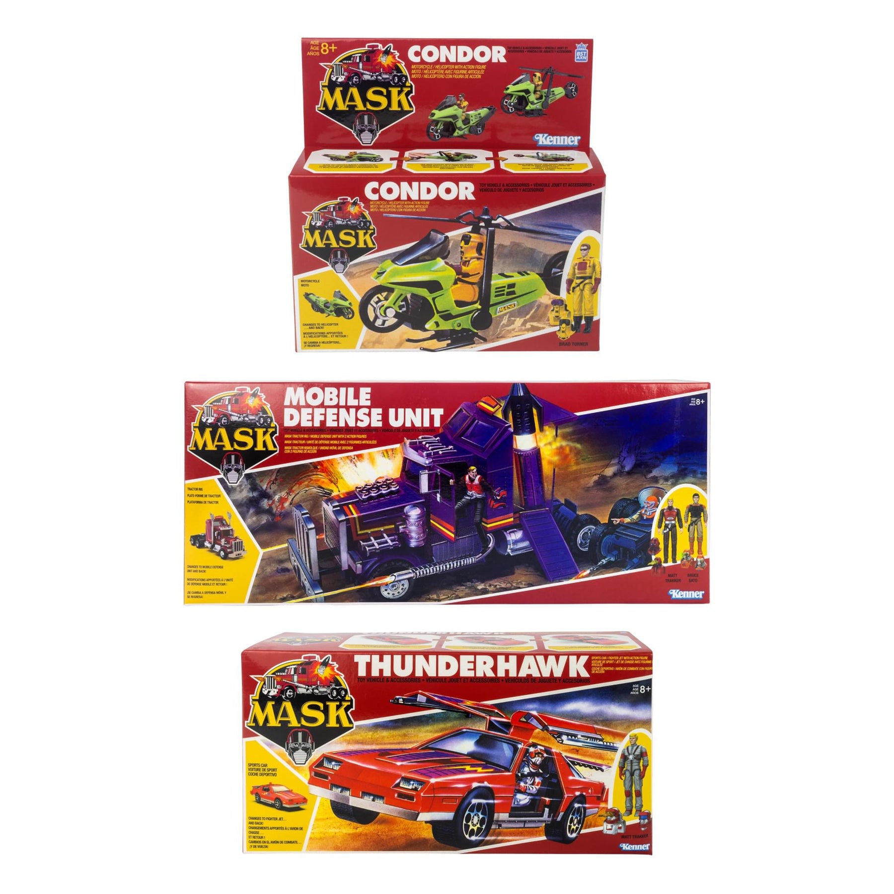 M.A.S.K. Elite Action Figure 3-Vehicle Collection | Set of 3