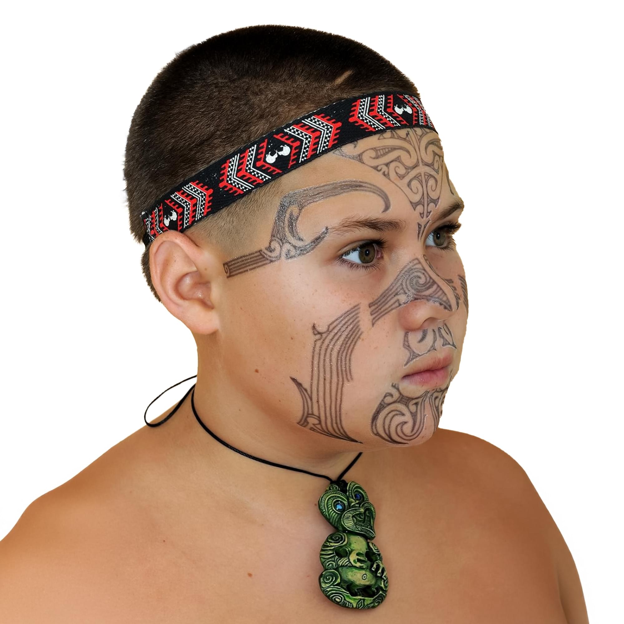 Maori Face Adult Costume