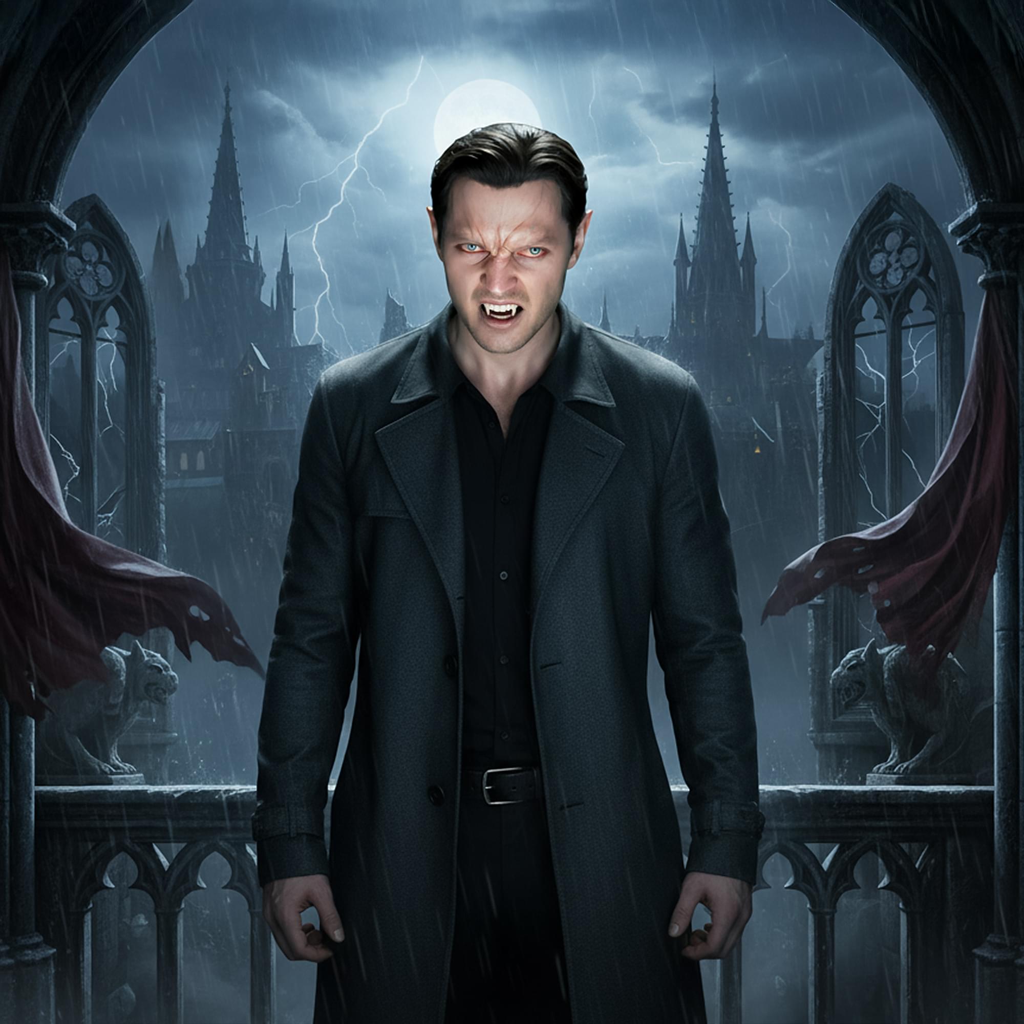 Vampire Brow 3d Fx Transfers Costume Accessory