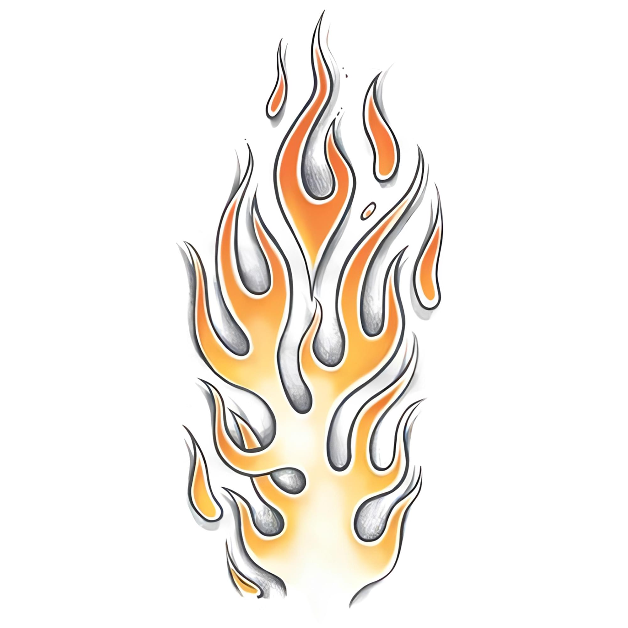 Flames Adult Costume