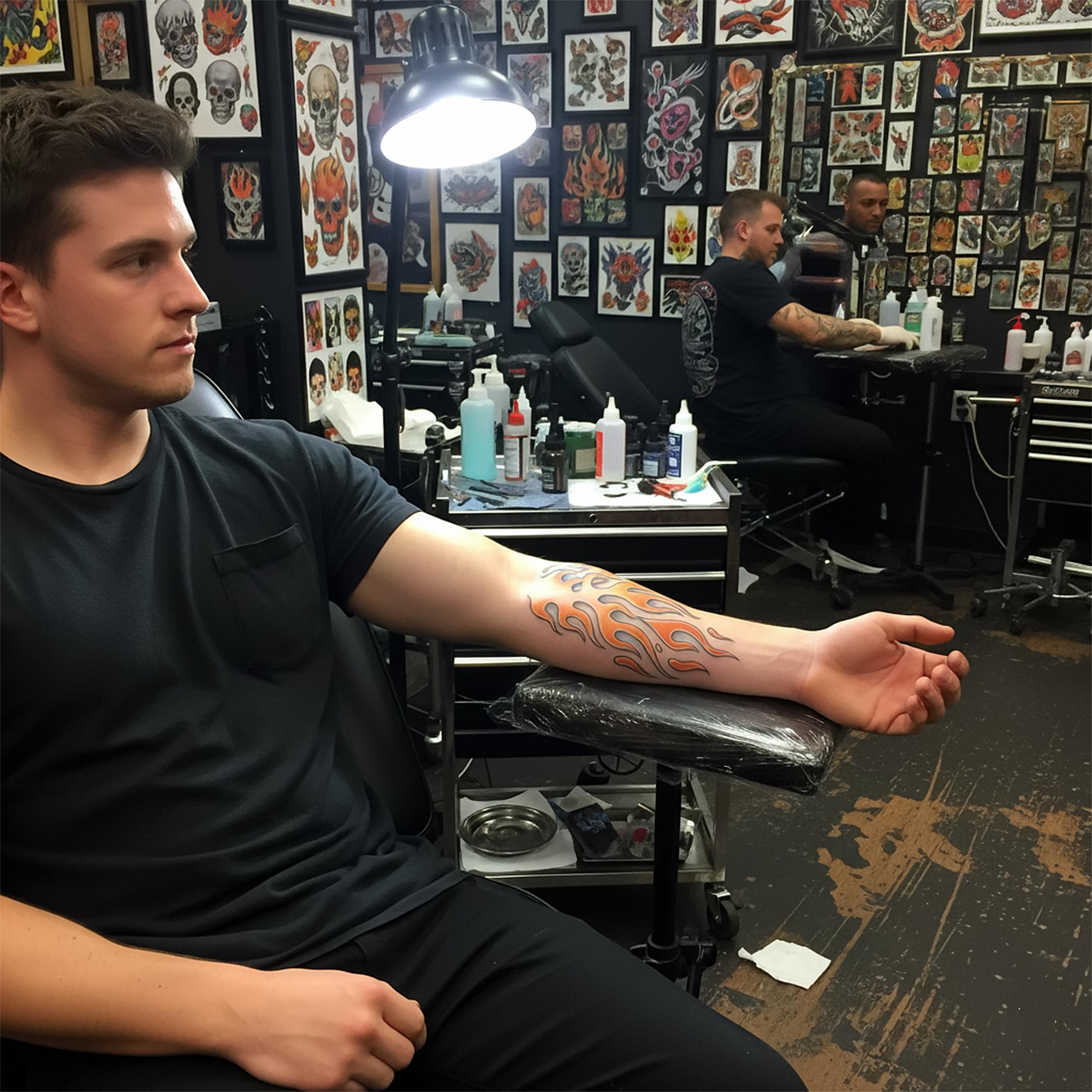 Flames Adult Costume