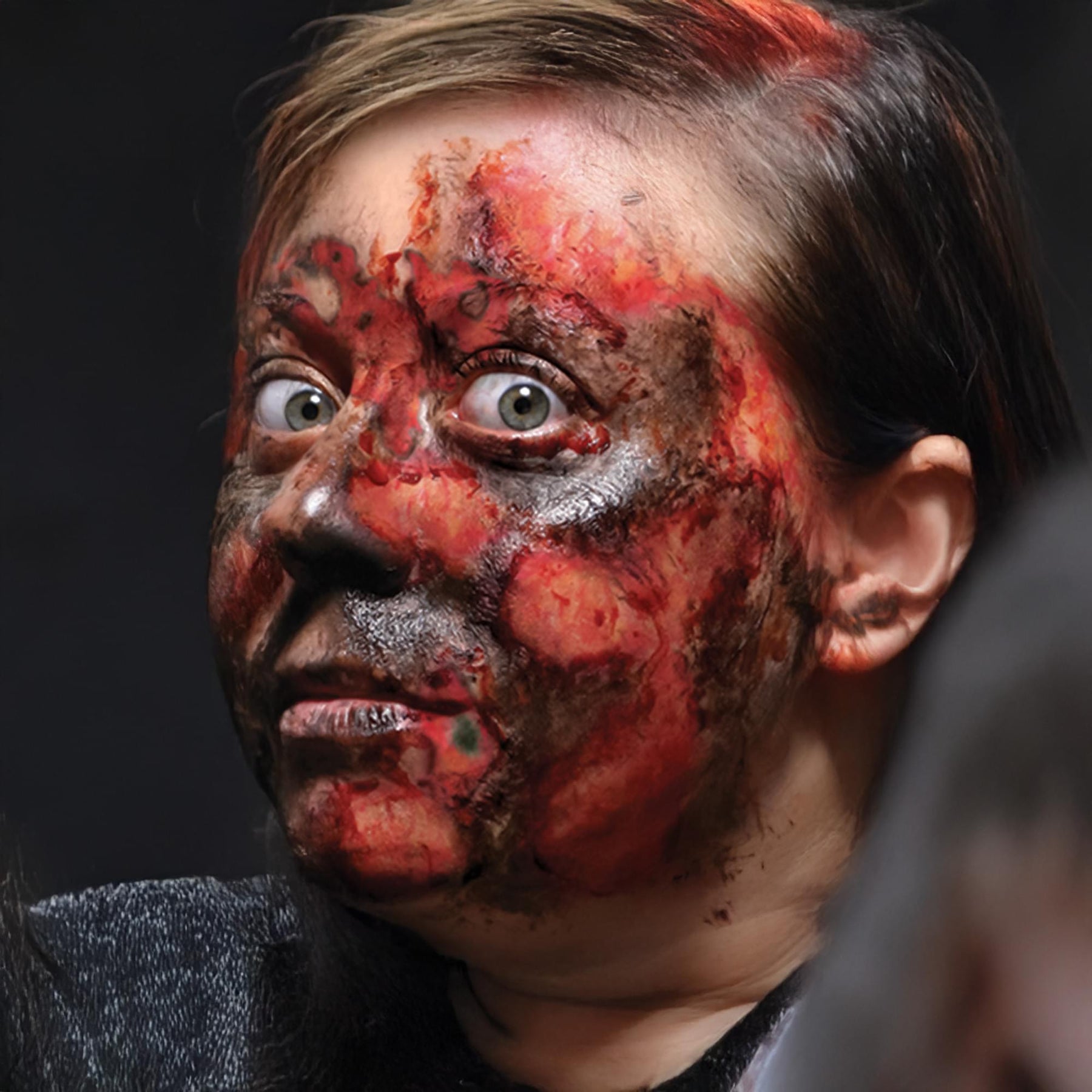 Burned Alive Temporary Tattoos Costume Accessory