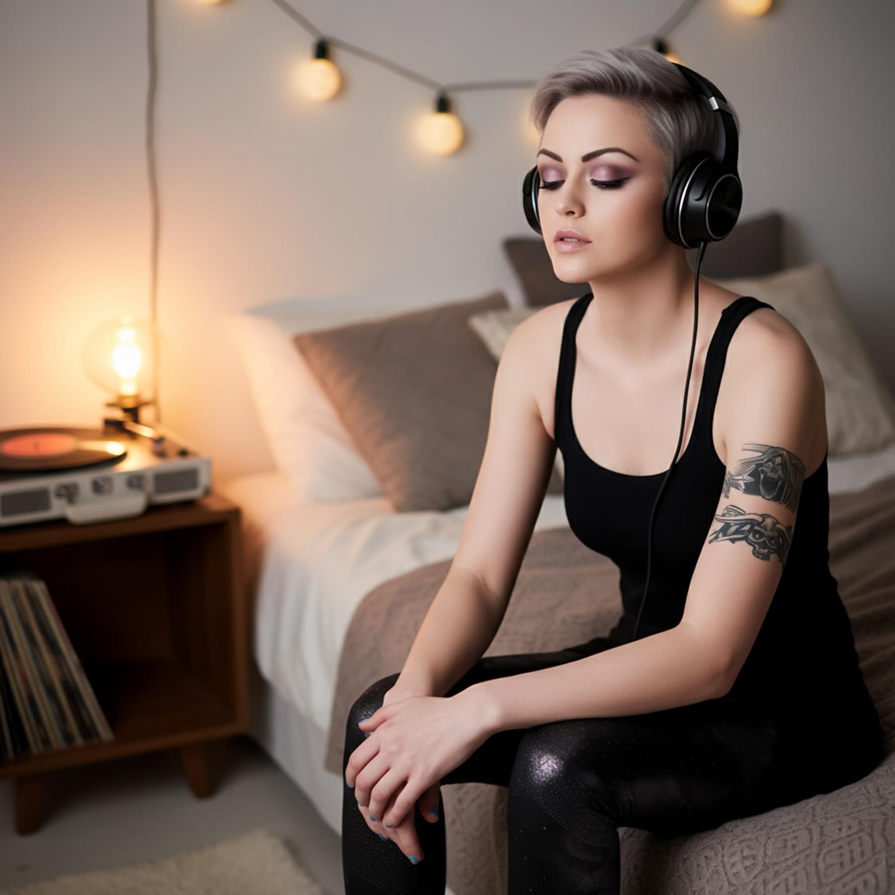 Reaper Body Band Tattoo Costume Accessory