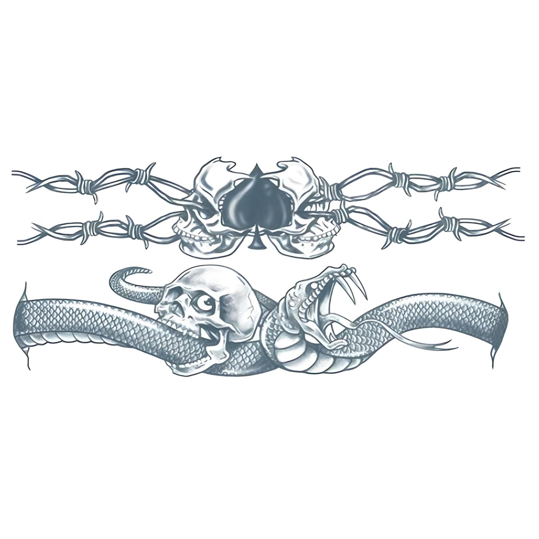 Snake Body Band Tattoo Costume Accessory