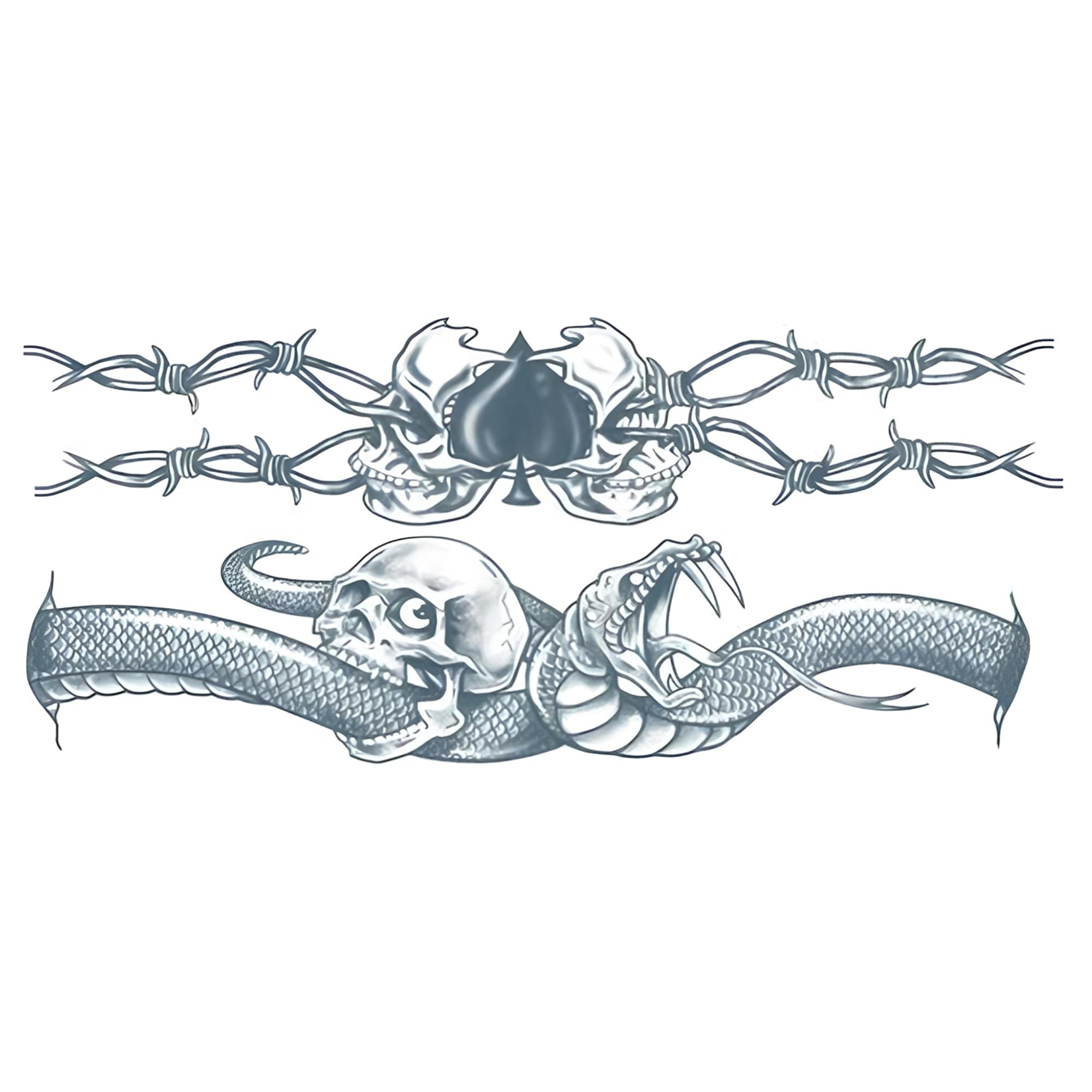 Snake Body Band Tattoo Costume Accessory