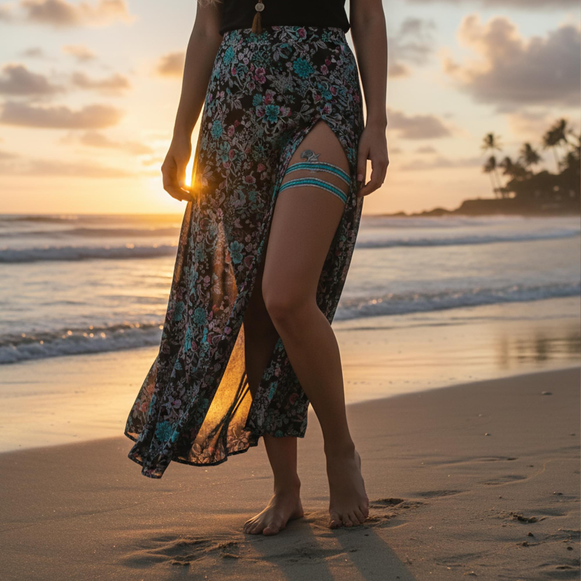 Garter Body Band Tattoo Costume Accessory