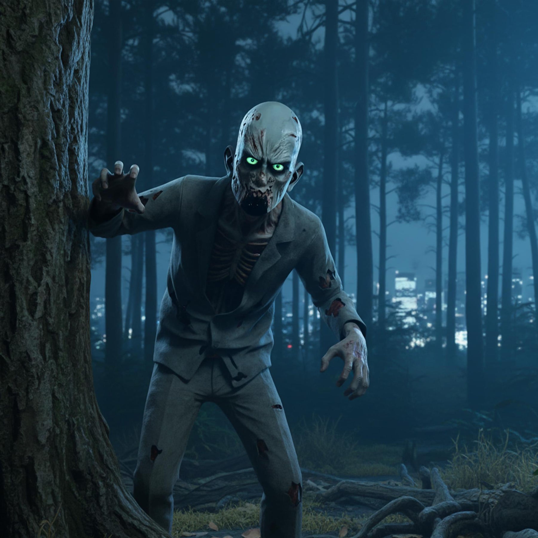 Zombie Missing Jaw Fx Transfer Costume Accessory