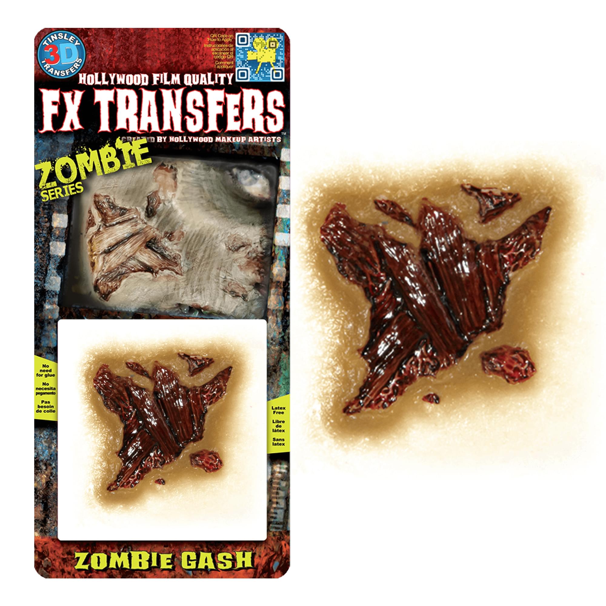 Zombie Gash Fx Transfer Costume Accessory