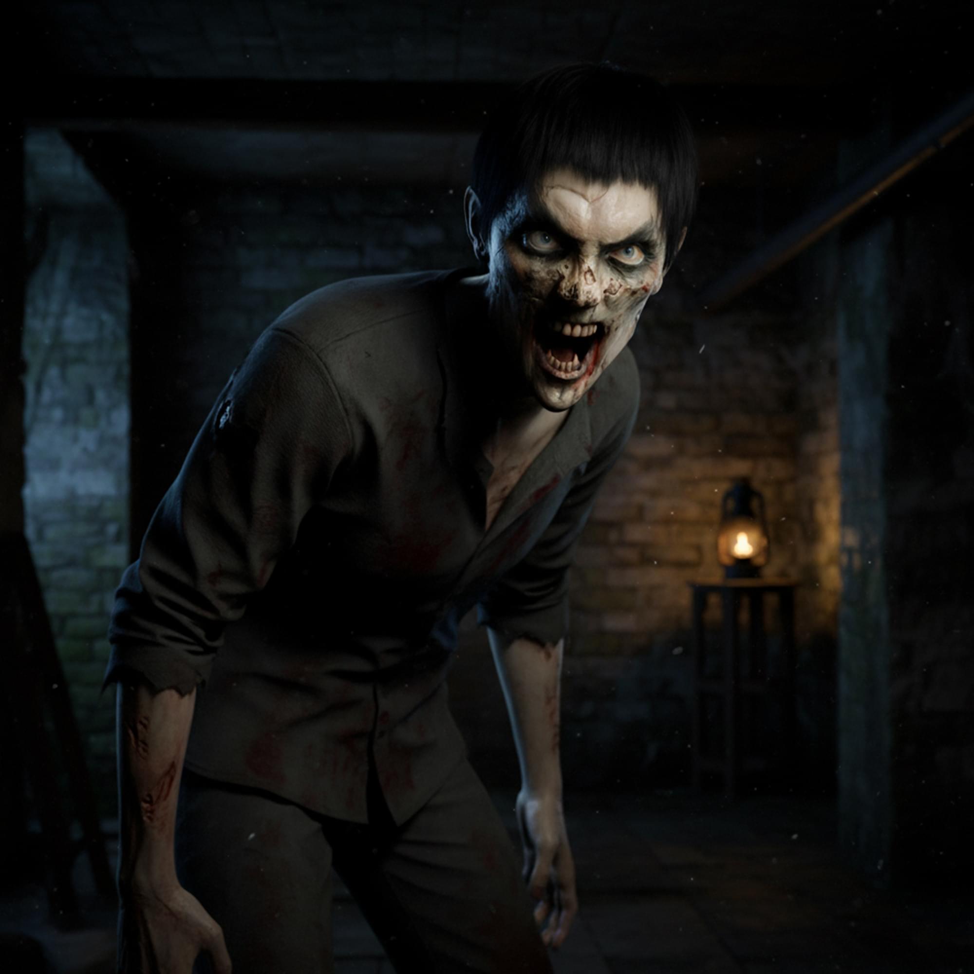 Zombie Nose Fx Transfer Costume Accessory