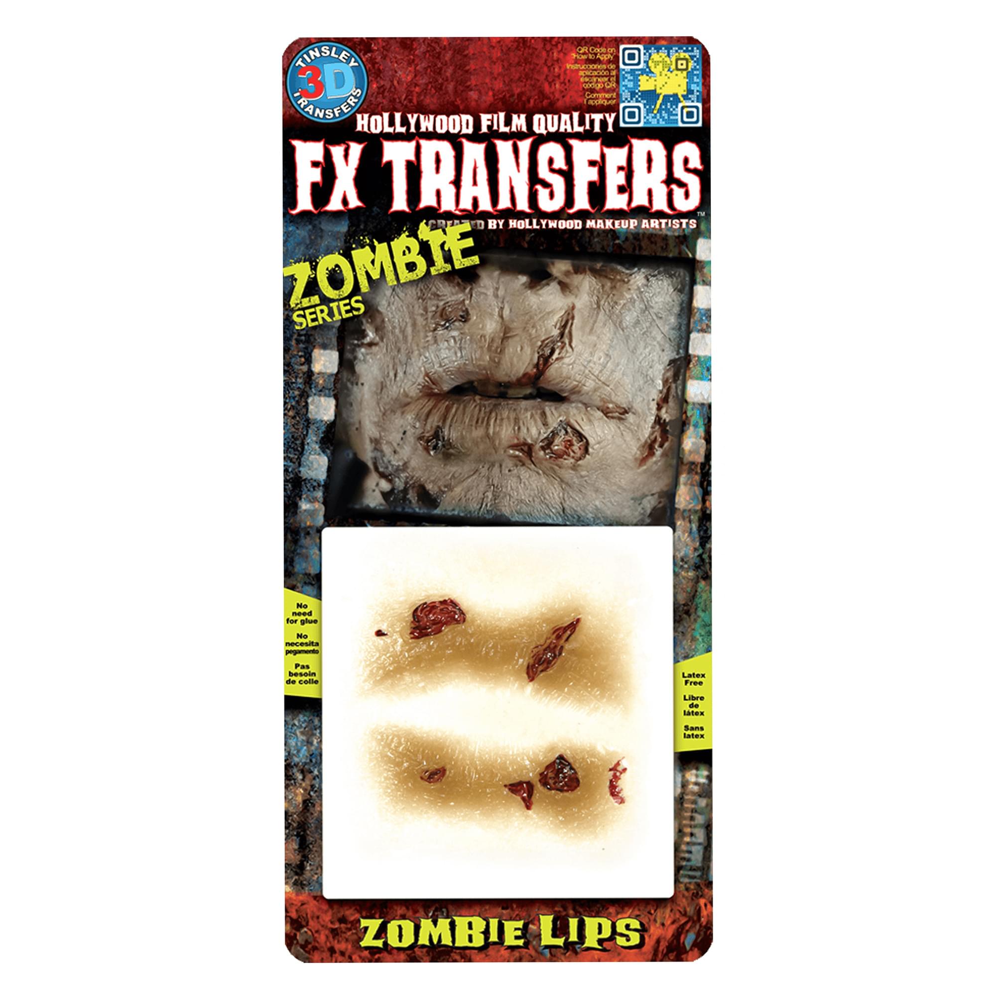 Zombie Lips Fx Transfer Costume Accessory