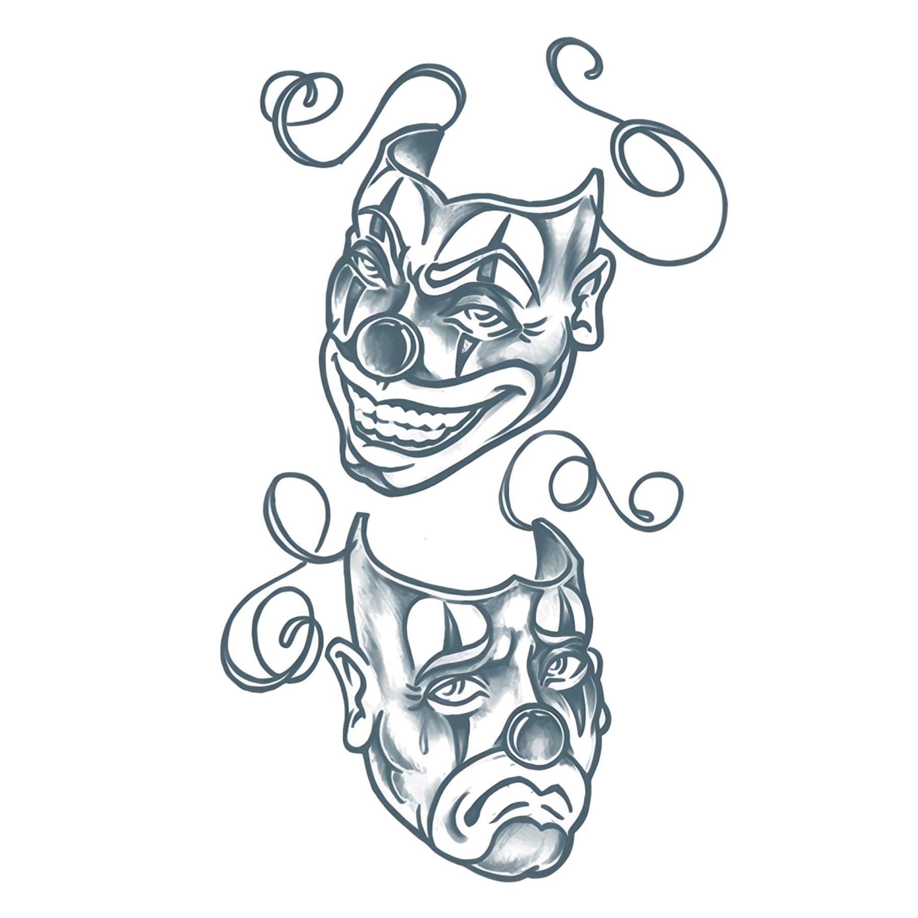 Now & Later Prison Tattoo Costume Accessory