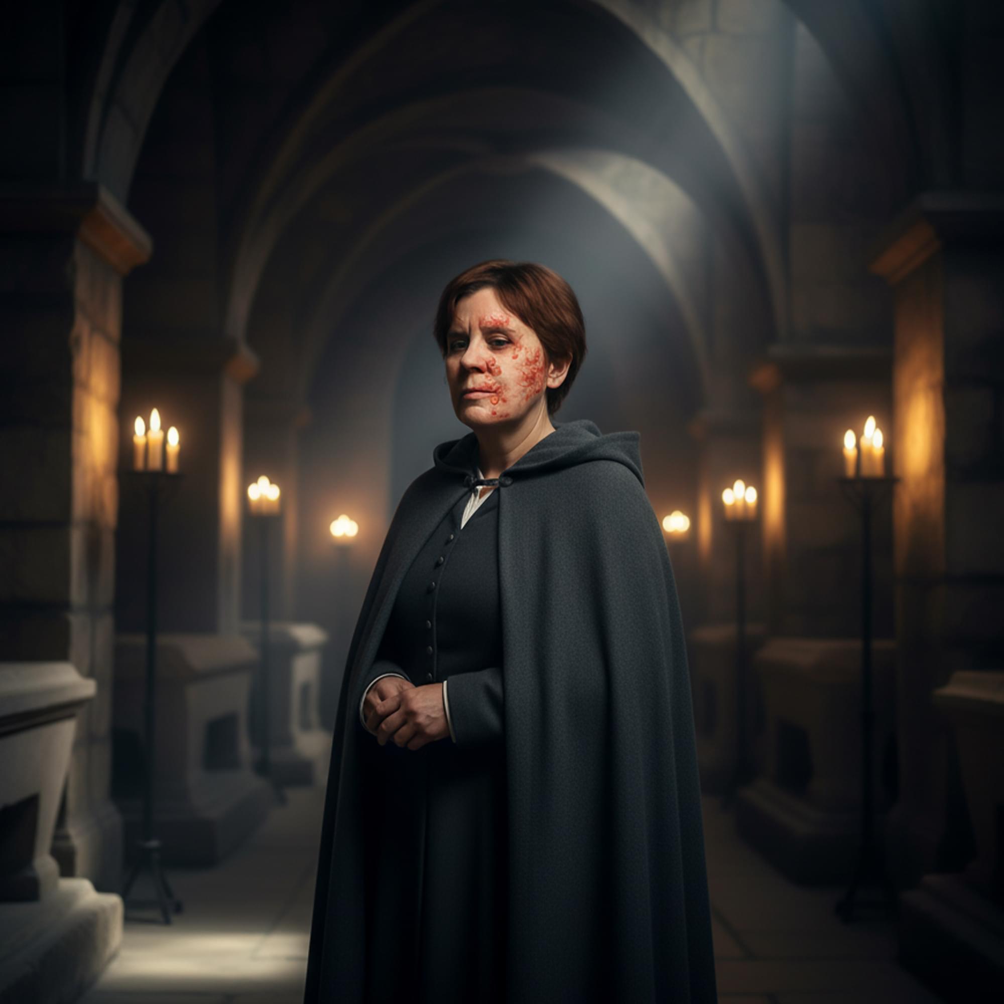 Diseased Trauma Tattoo Costume Accessory