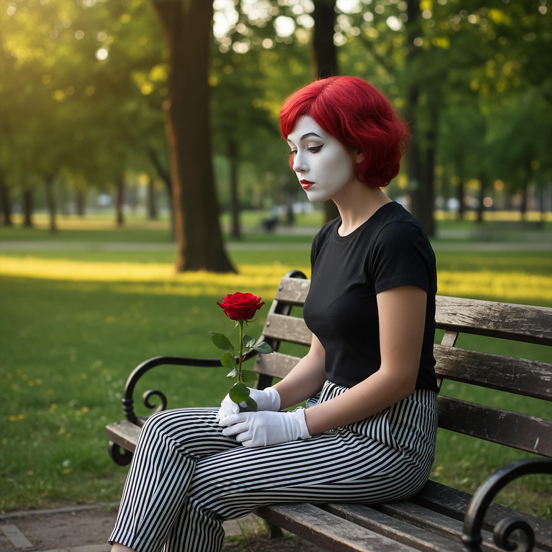 White Fx Makeup Costume Accessory