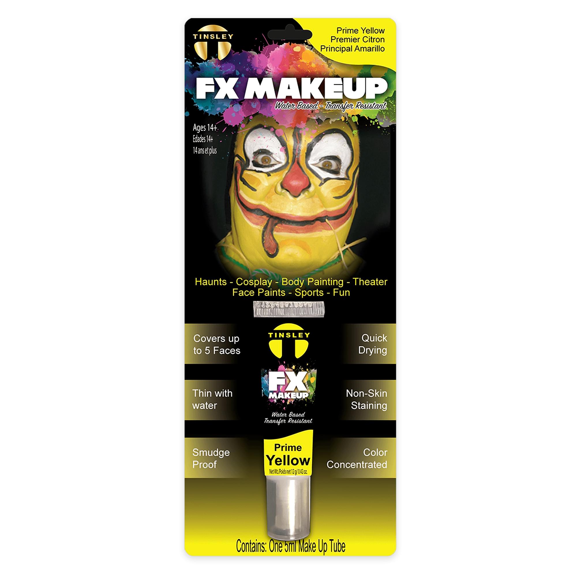 Prime Yellow Fx Makeup Costume Accessory